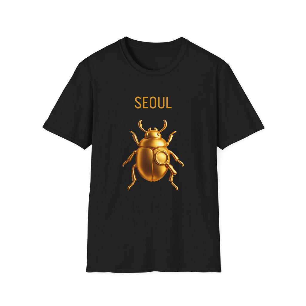 Seoul - Golden Beetle Unisex Softstyle T-Shirt