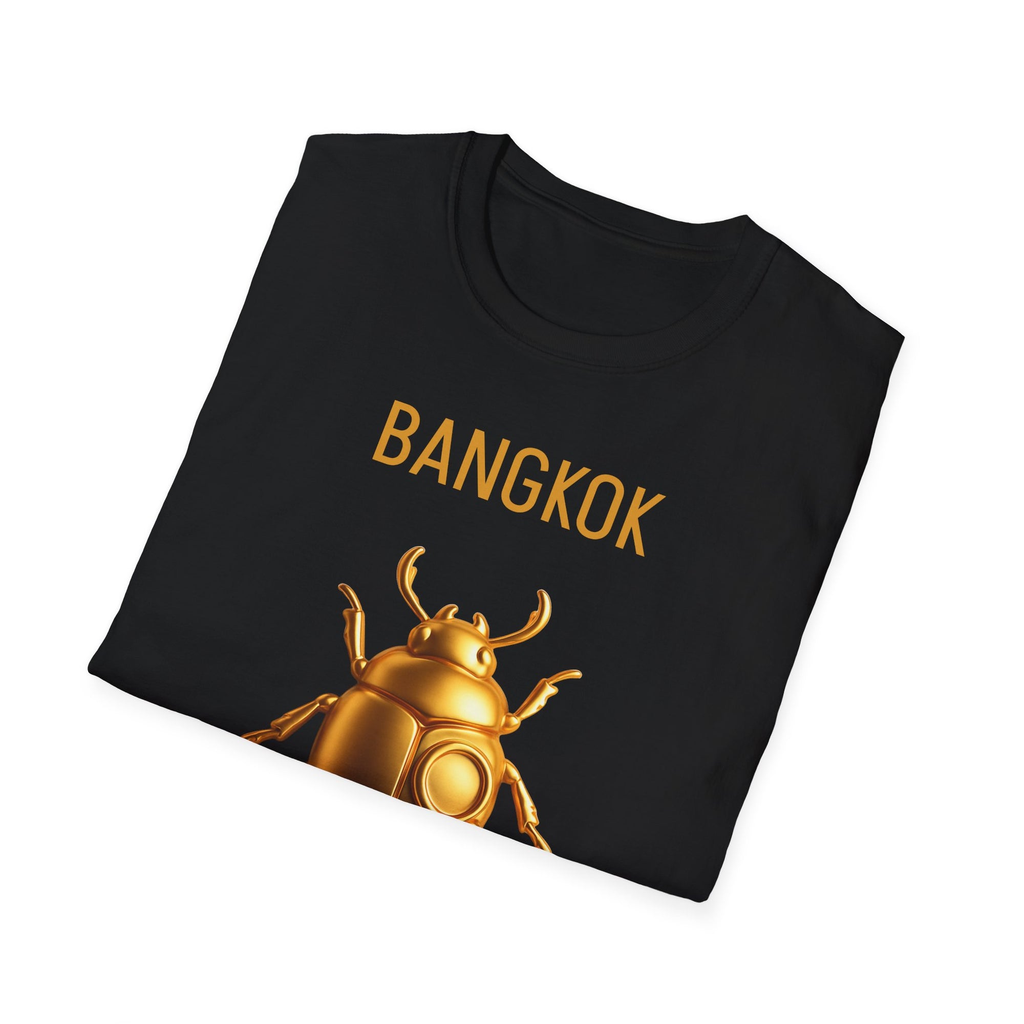 Bangkok - Golden Beetle Unisex Softstyle T-Shirt