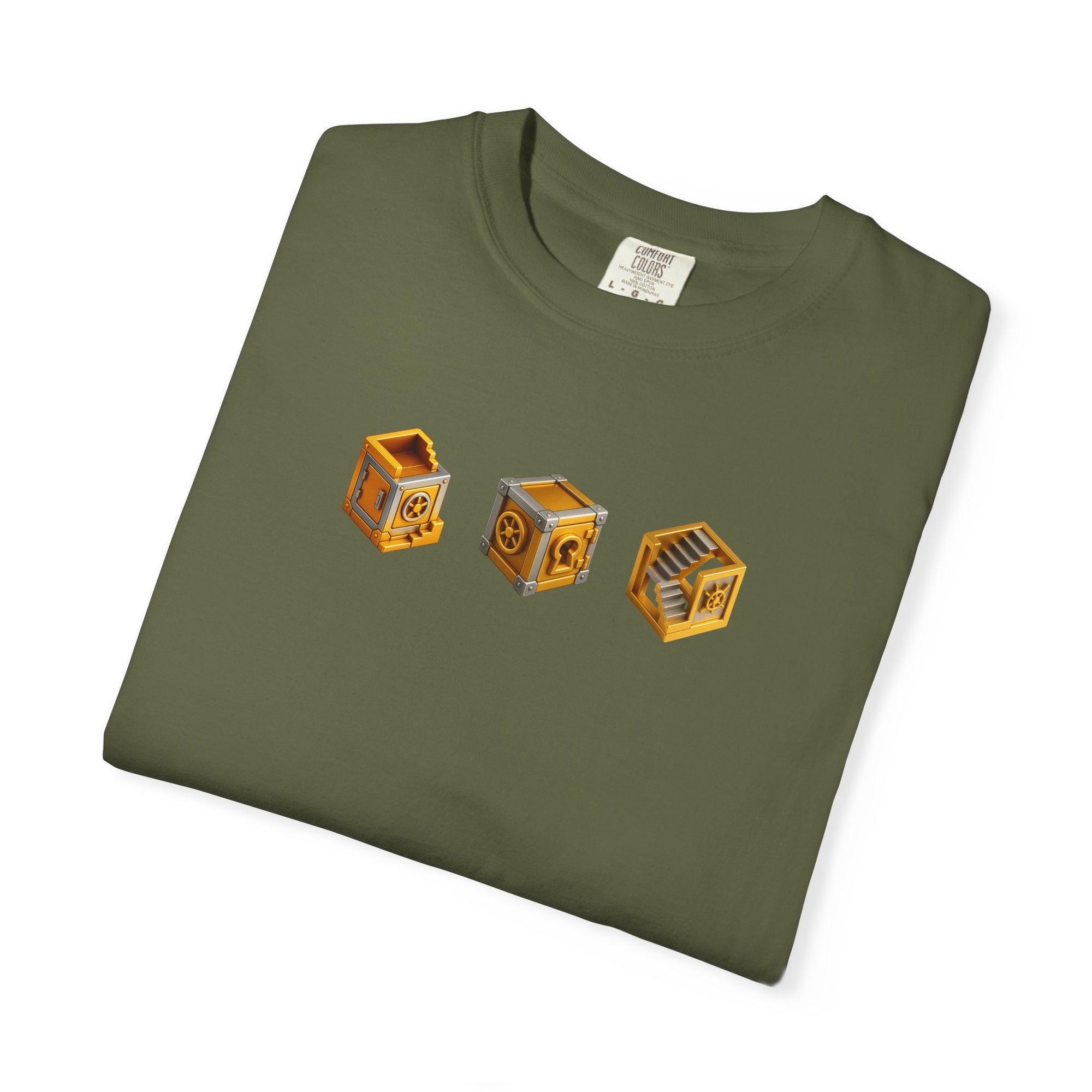 Beetle Vault Rush Game T-Shirt – MSSTRYSLVD® Gold Coin Graphic Tee | Streetwear for Dream-Chasers & Gamers