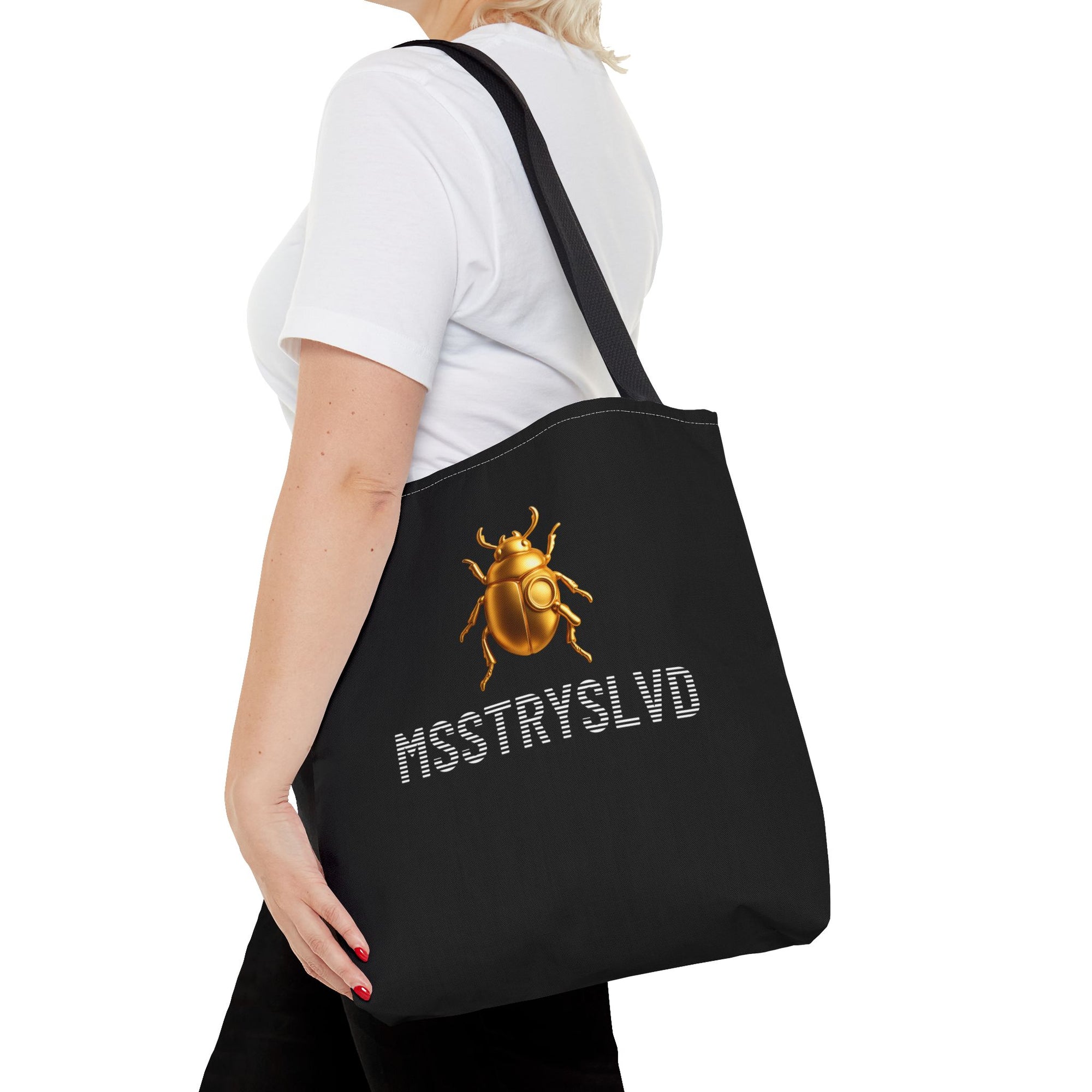 👜 “BAG OF QUESTIONABLE INTENT” - Black Statement Tote Bag