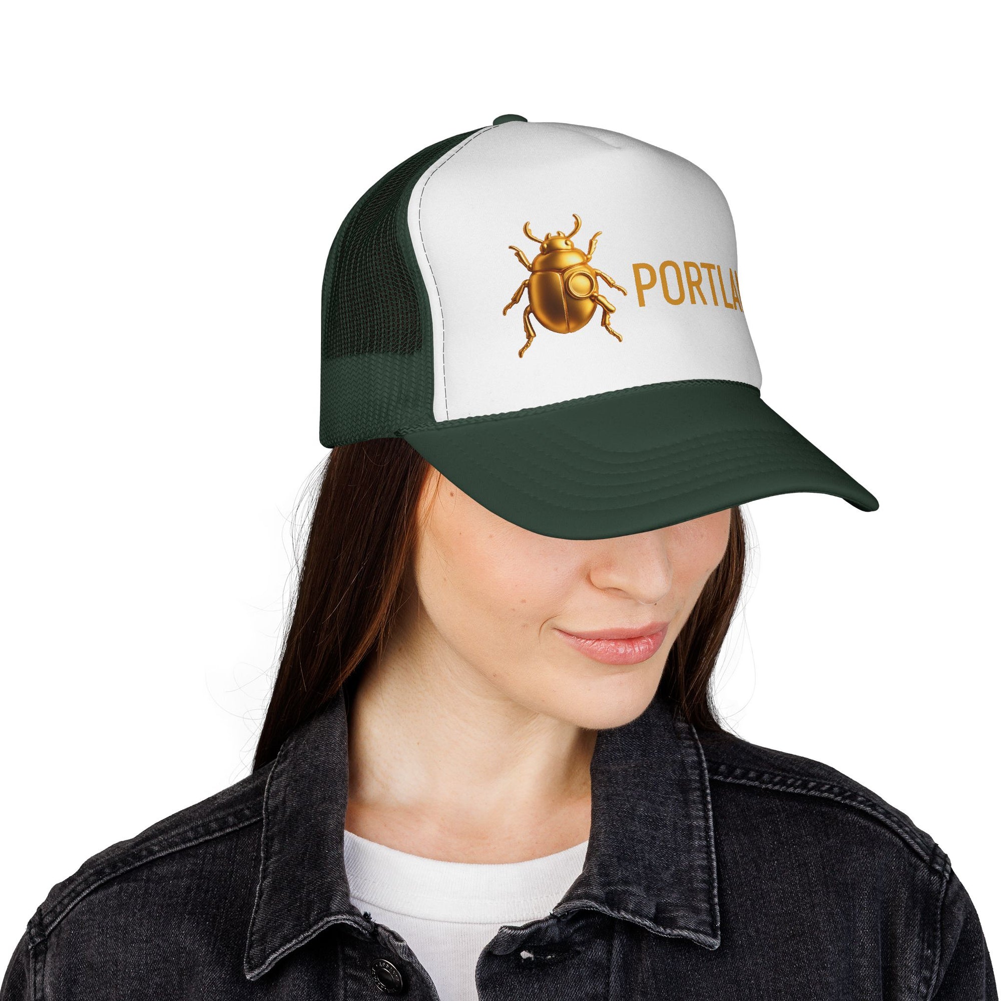 Portland - Golden Beetle Trucker Caps