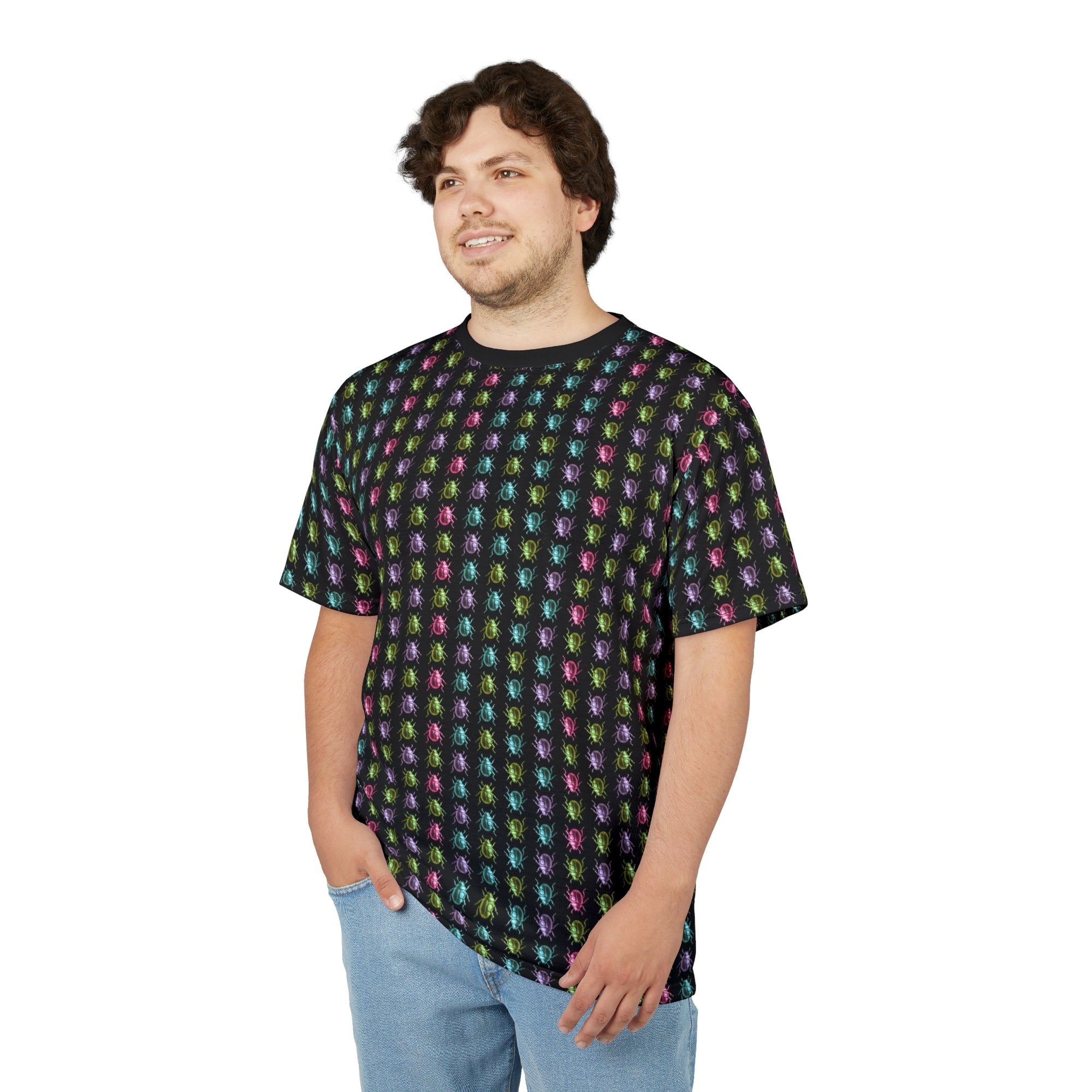 Beetle Neon Color Pop, Unisex T Shirt