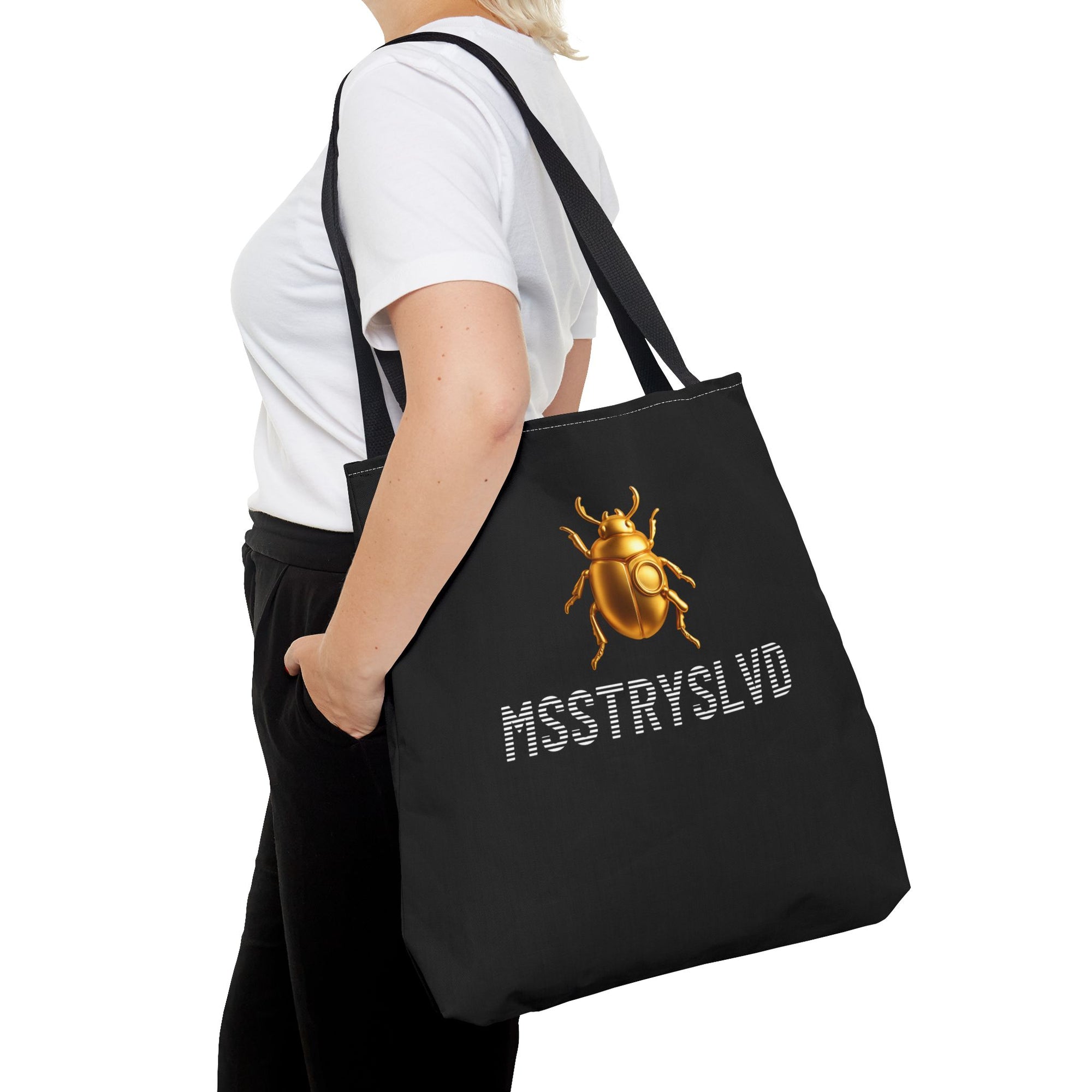 👜 “BAG OF QUESTIONABLE INTENT” - Black Statement Tote Bag