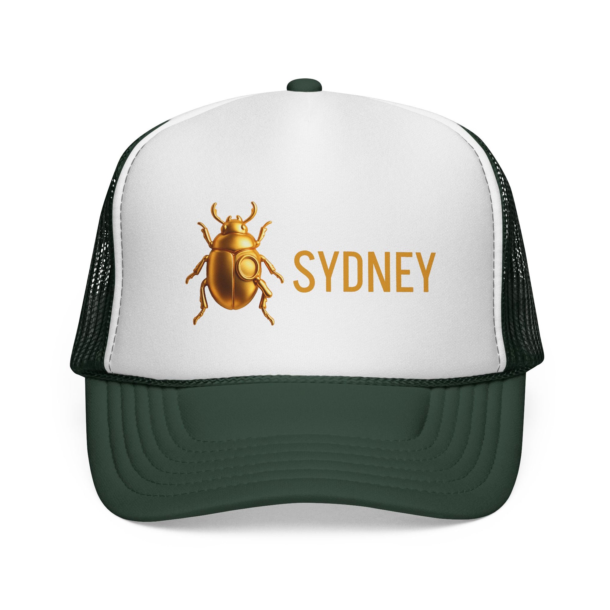 Sydney - Golden Beetle Trucker Caps