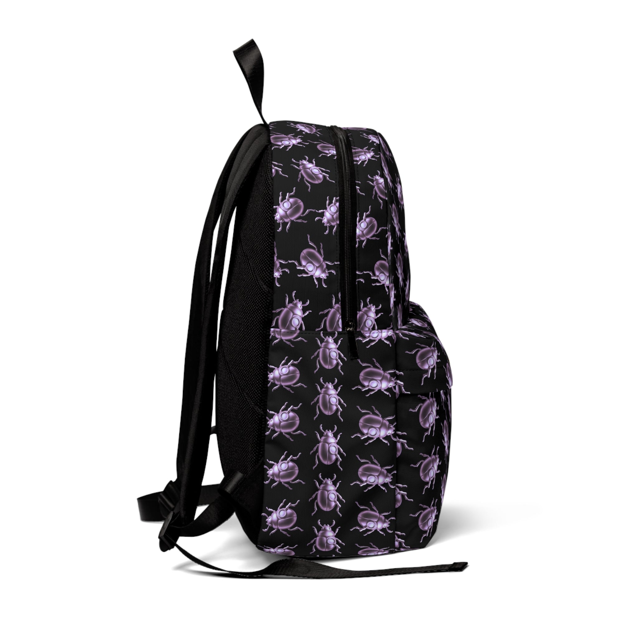 Bug Pop Color Crawl Backpack Neon Purple Beetle – Insect Edition For Men & Women Backpack