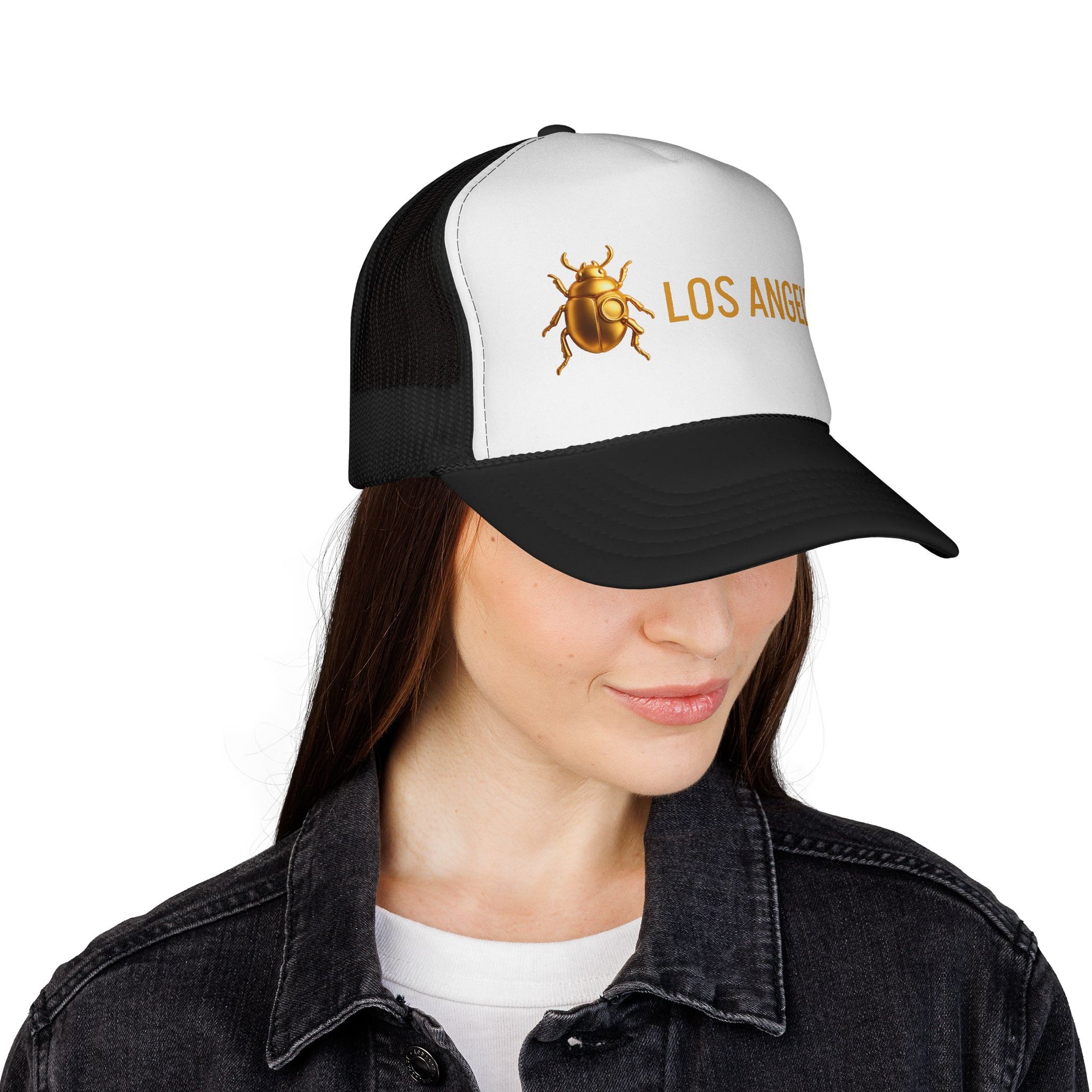Los Angeles - Golden Beetle Trucker Caps