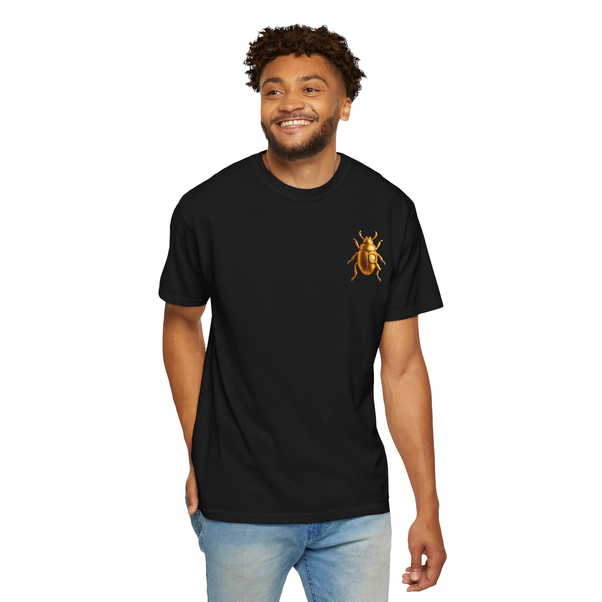 Golden Beetle Statement Unisex T-shirt