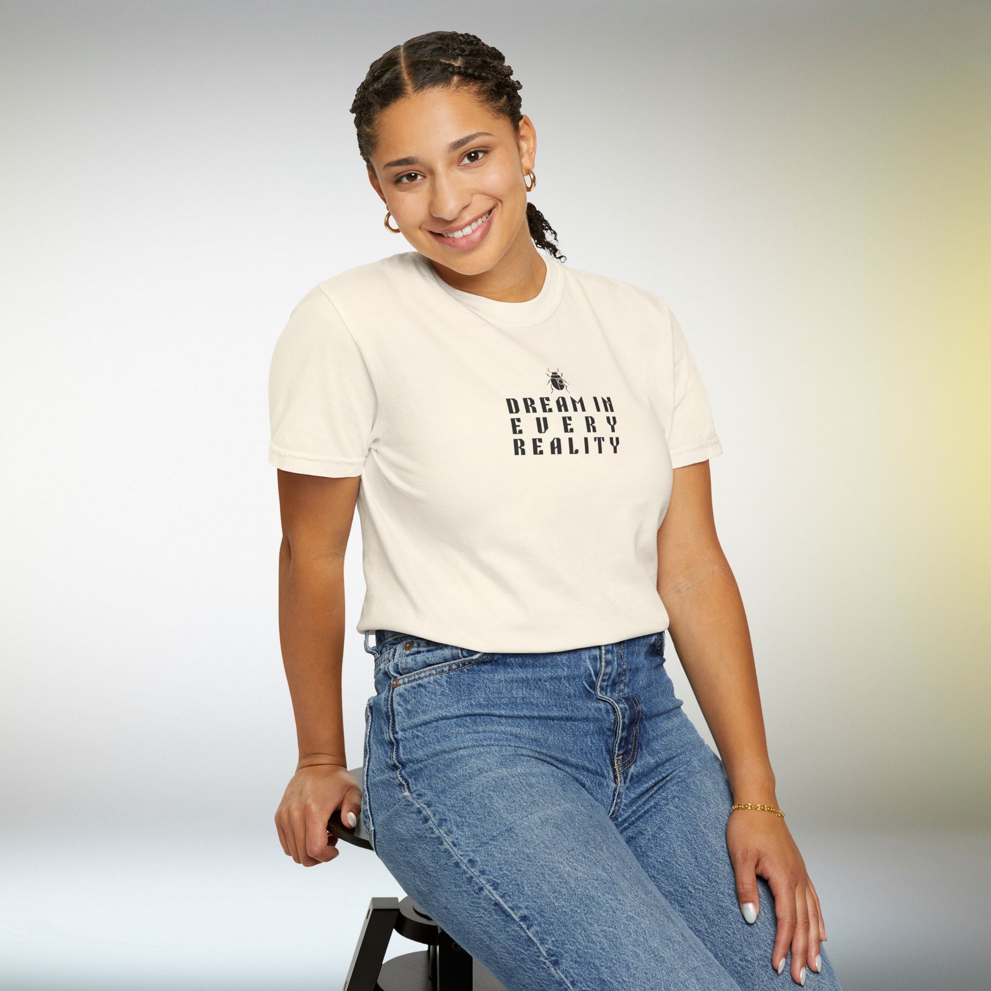 Dream In Every Reality T Shirt | Minimalist Quote I Tee | Unisex Aesthetic Shirt | Inspirational Graphic T-Shirt