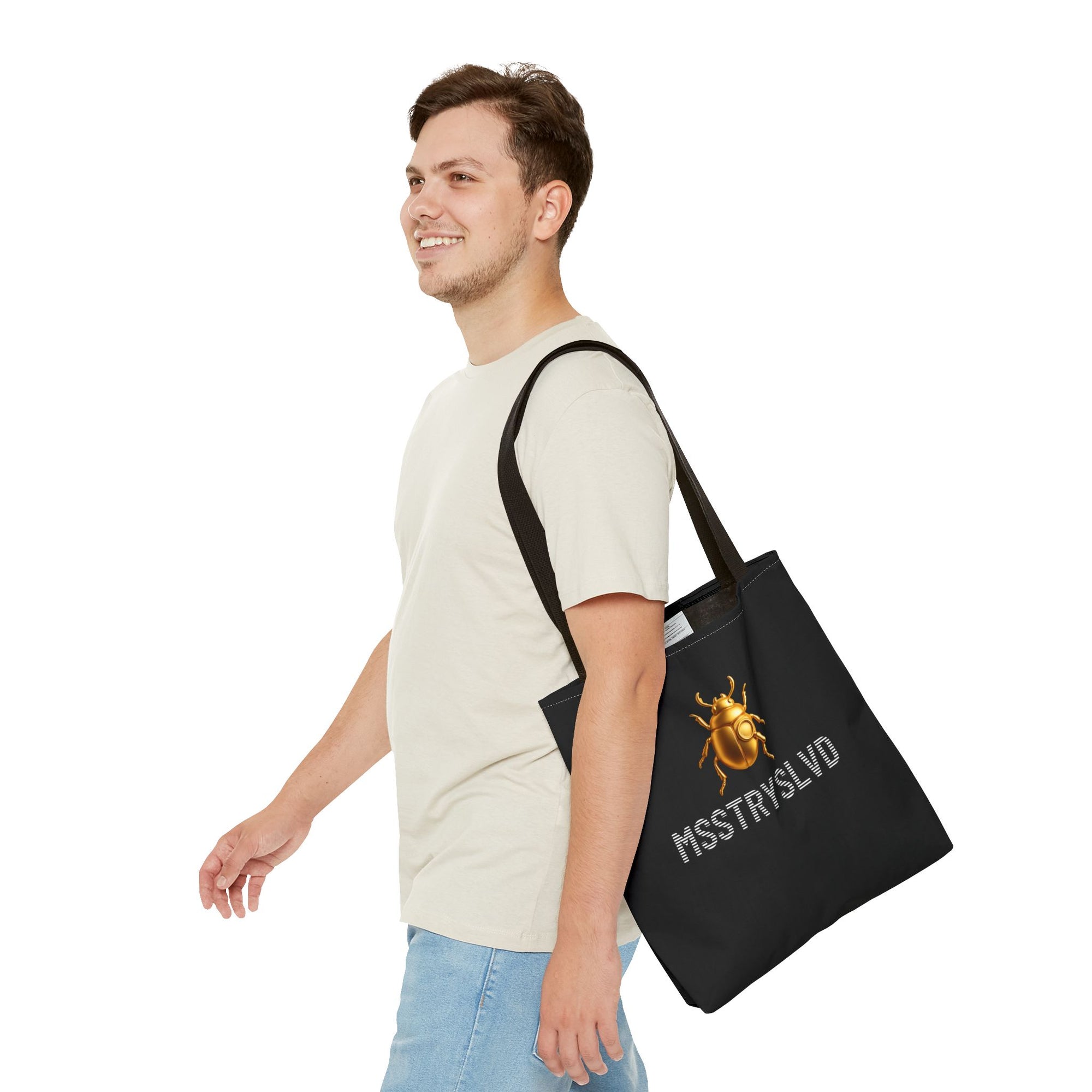 👜 “BAG OF QUESTIONABLE INTENT” - Black Statement Tote Bag