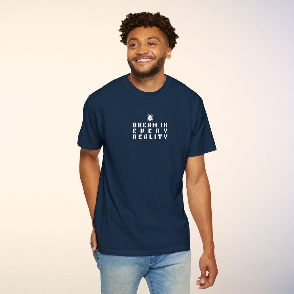 Dream In Every Reality T Shirt | Minimalist Quote II Tee | Unisex Aesthetic Shirt | Inspirational Graphic T-Shirt