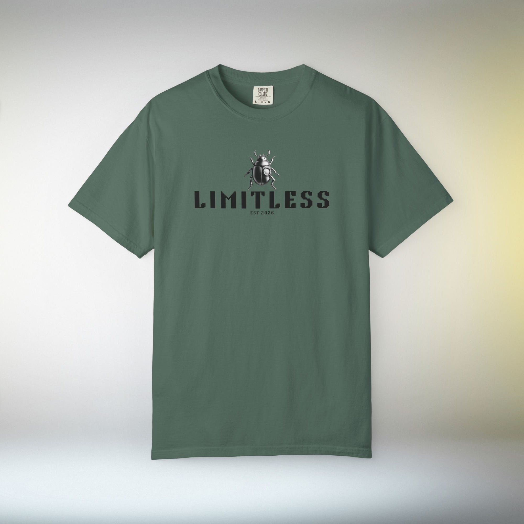 Minimal Beetle T Shirt | Black Scarab Graphic Tee | Custom Est Year Shirt Symbolic Insect Art T-Shirt | Unisex Streetwear Tee