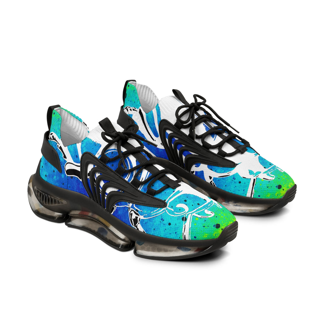 👟 “ICEWALKER V1A” Digital Ocean Mesh Sneakers