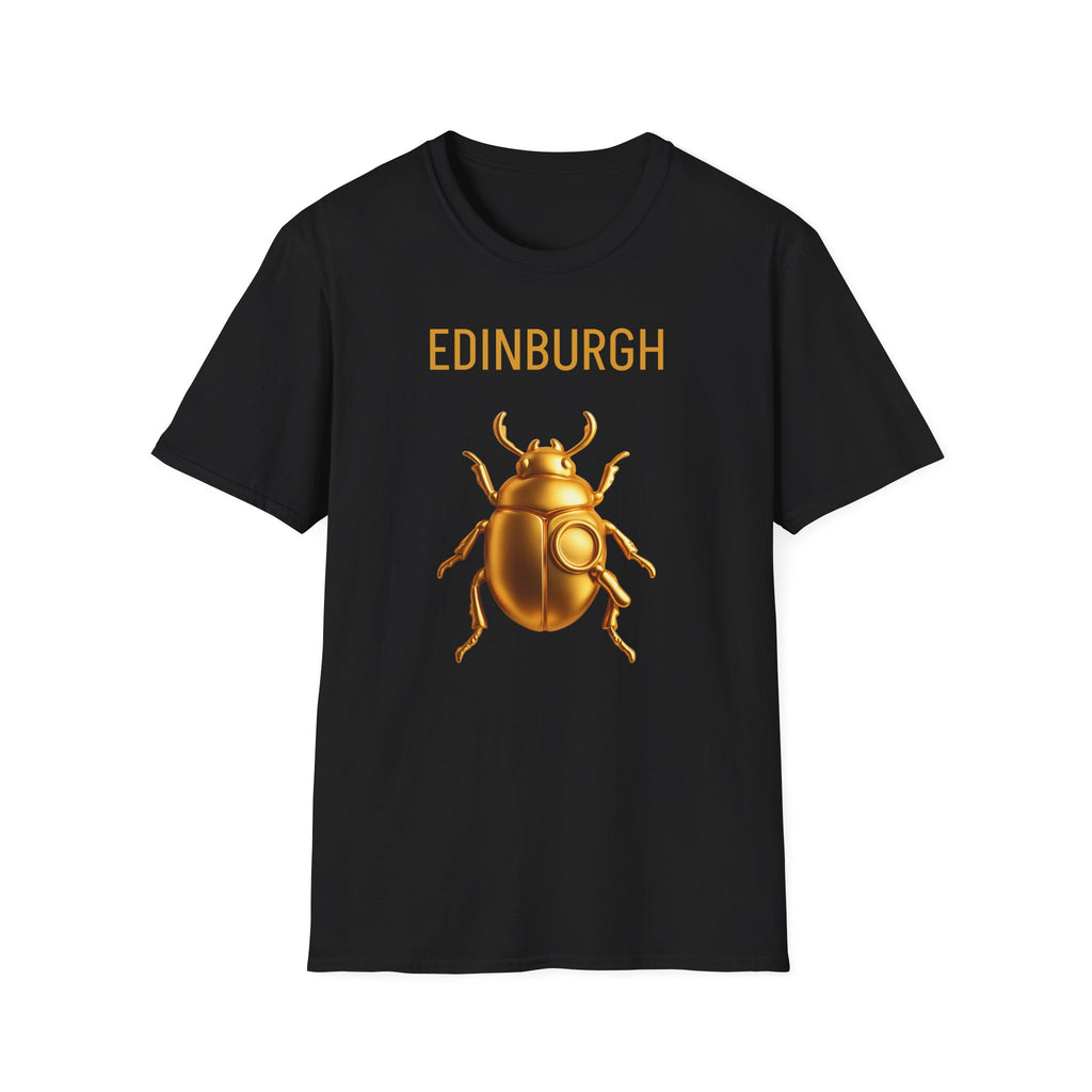 Edinburgh - Golden Beetle Unisex Softstyle T-Shirt