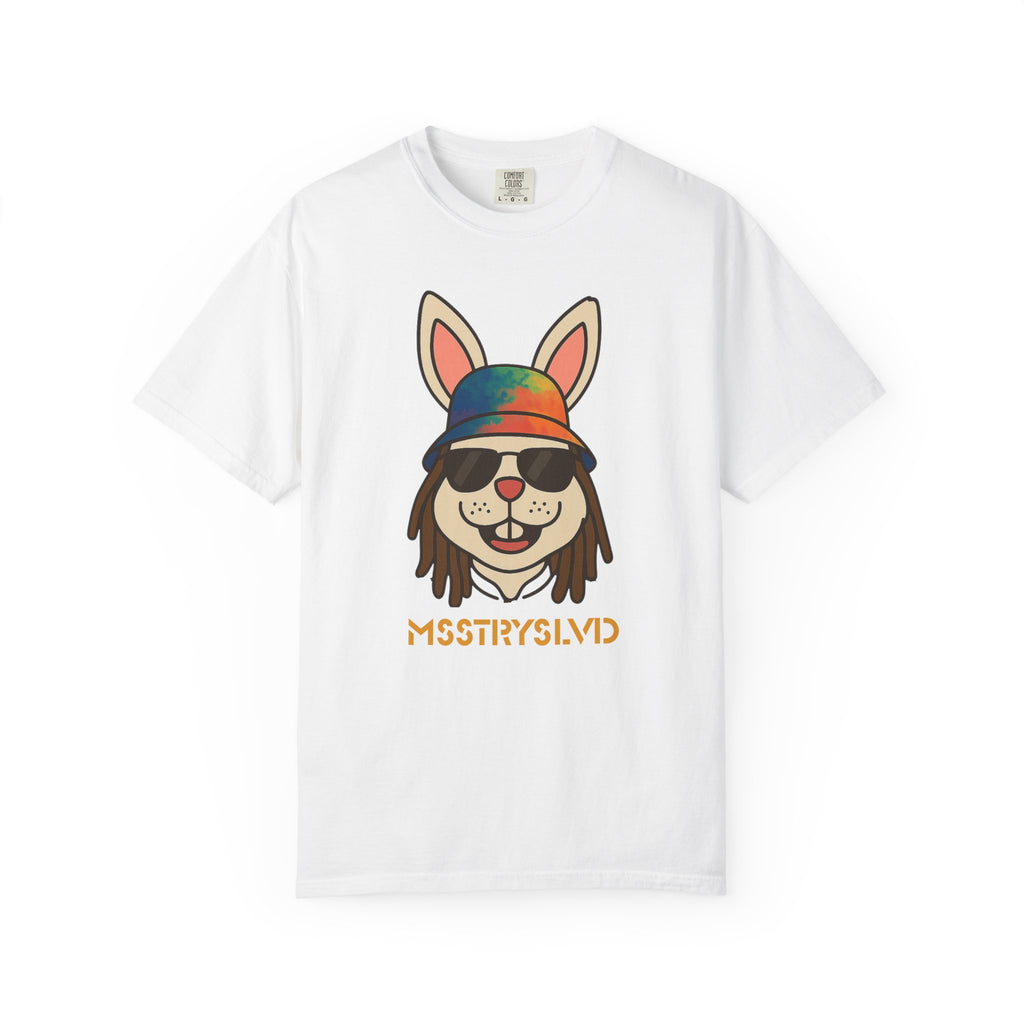 “RABBIT VIBES V1” Graphic T-Shirt – Streetwear Bunny Tee For Men & Women