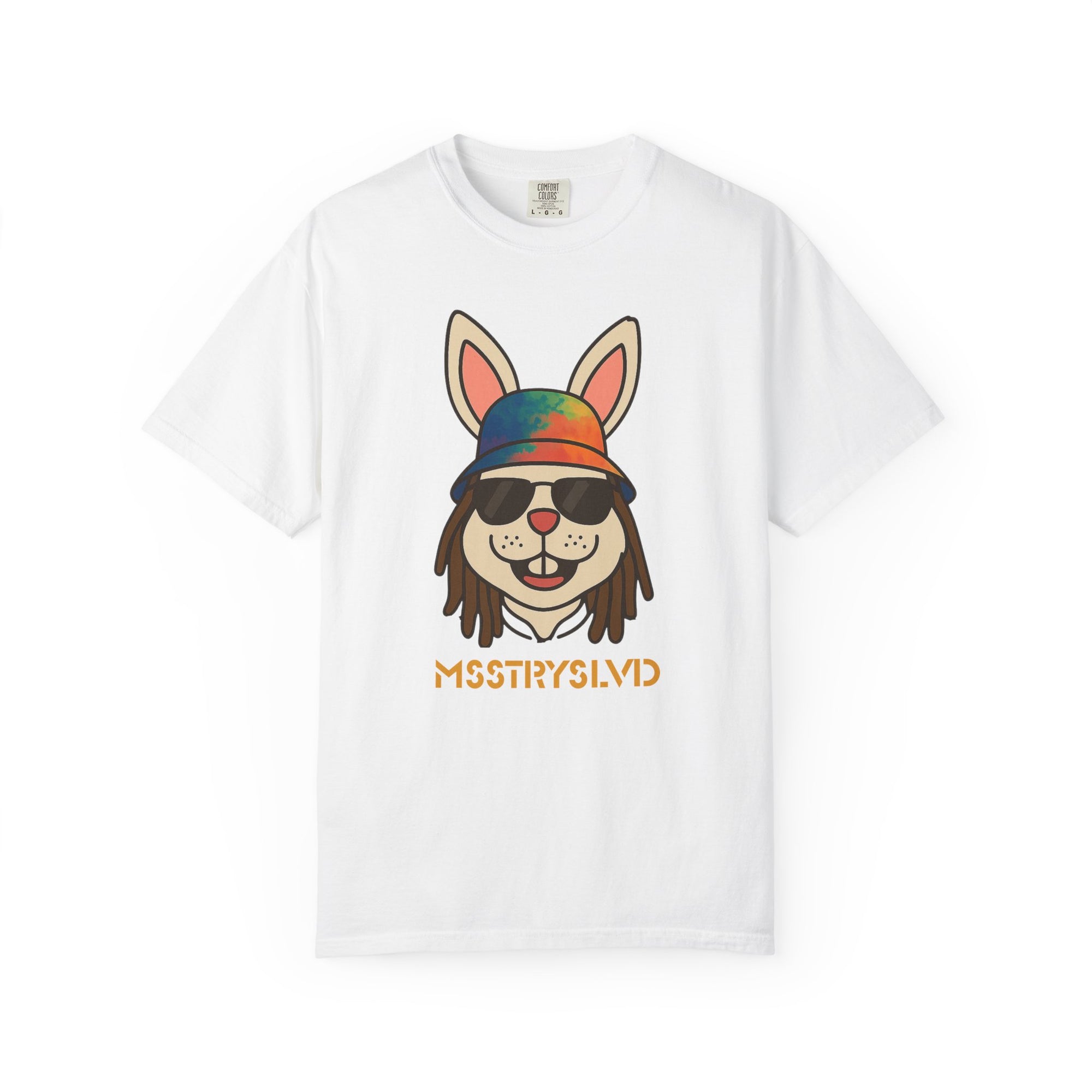 “RABBIT VIBES V1” Graphic T-Shirt – Streetwear Bunny Tee For Men & Women