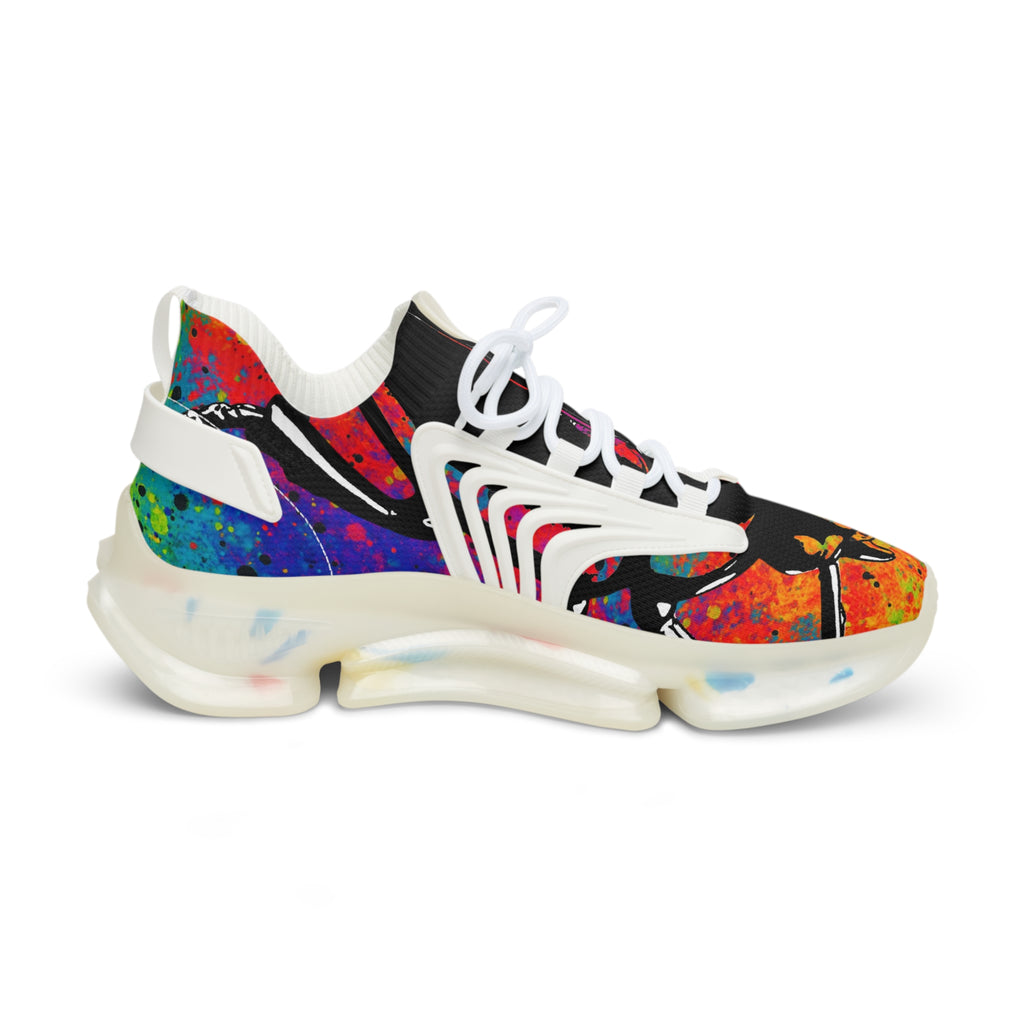 👟 “HYPERDRIP V1” Full-Spectrum Chaos Mesh Sneakers Color Splash Streetwear