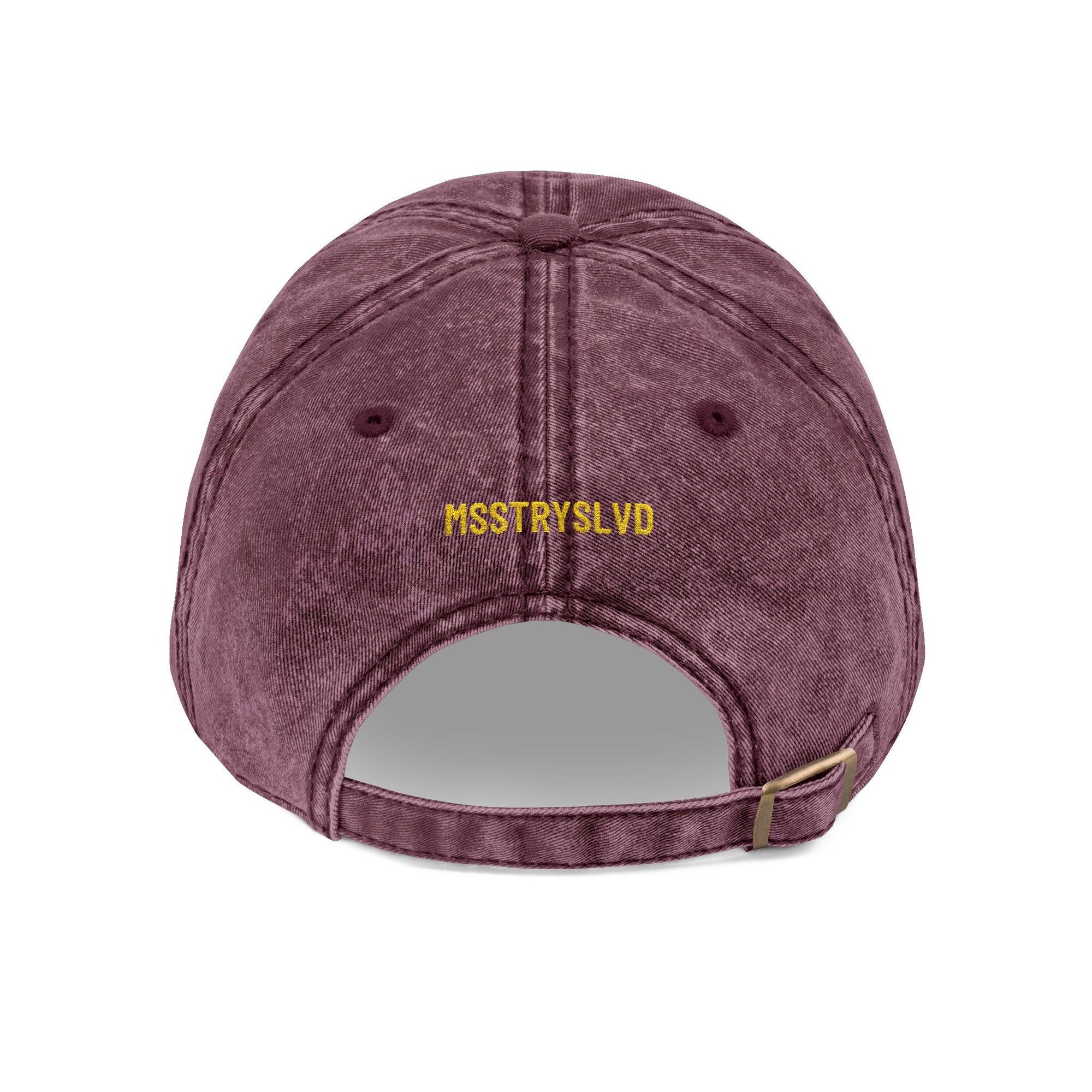 Vintage Cap with Gold Beetle Embroidery – Retro Bug Design, Cool Streetwear Golden Insect Aesthetic Cap