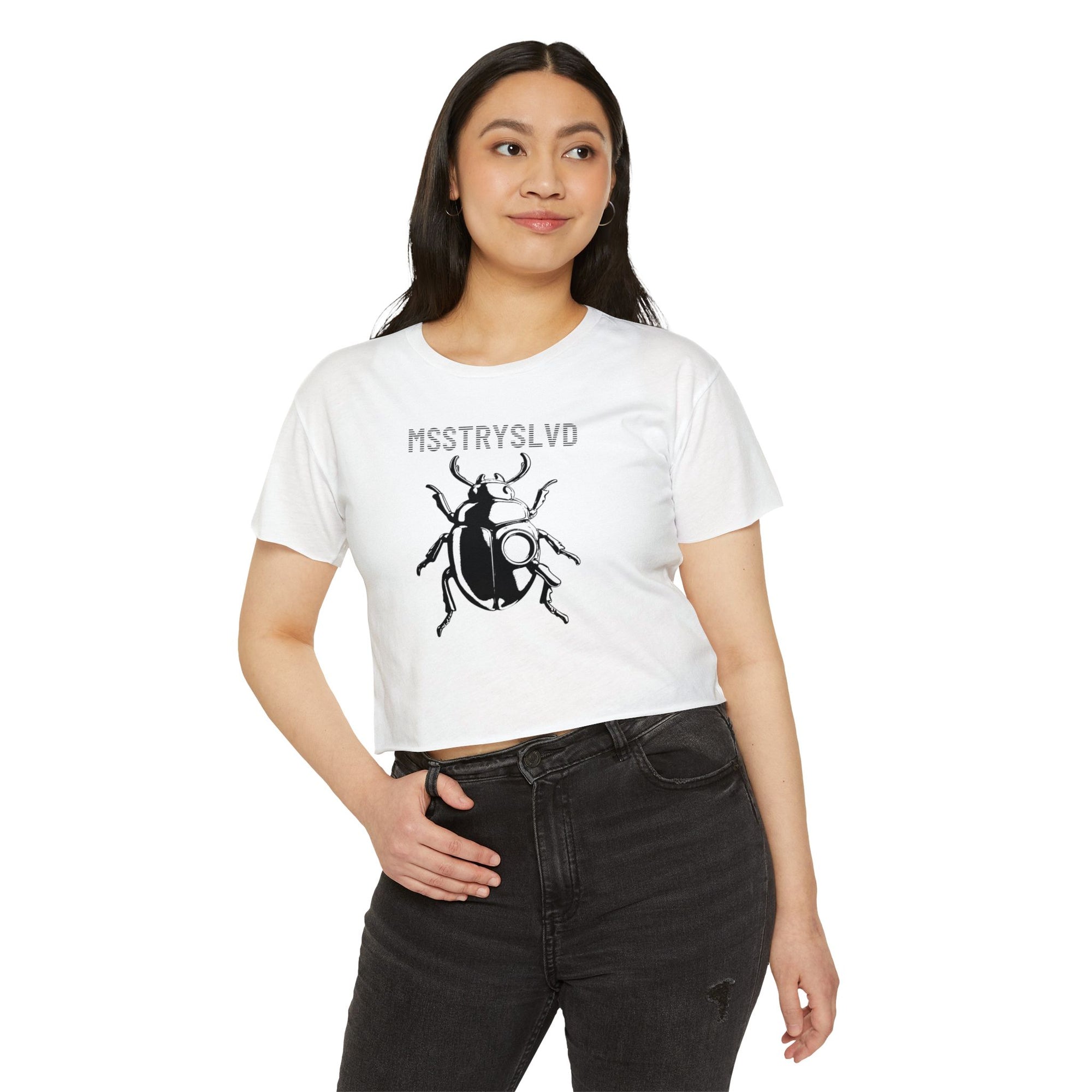 MSSTRYSLVD - Beetle Statement Women's Festival Crop Top