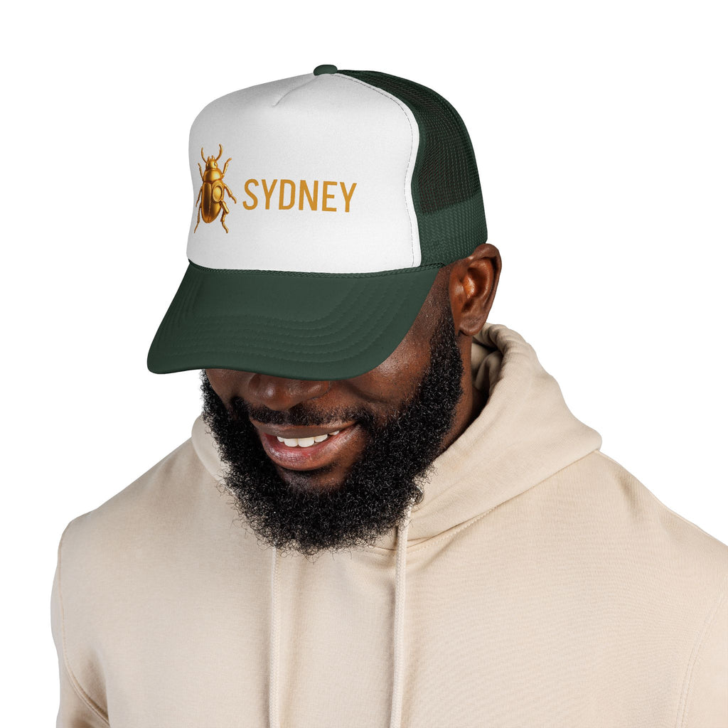 Sydney - Golden Beetle Trucker Caps