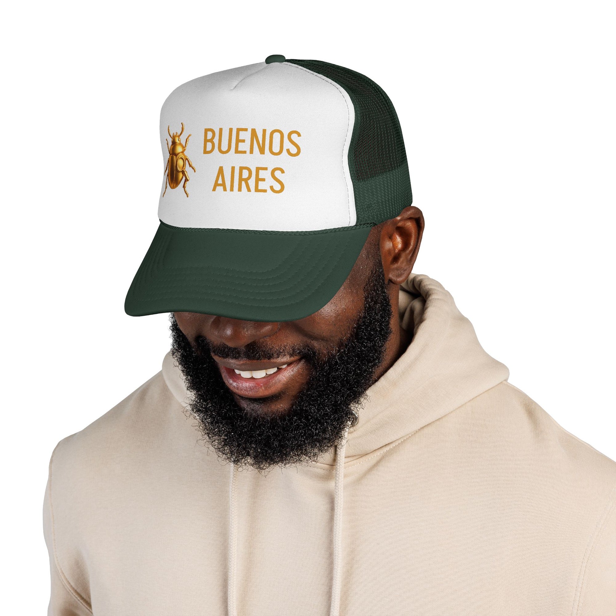 Buenos Aires - Golden Beetle Trucker Caps