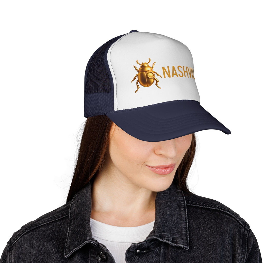 Nashville - Golden Beetle Trucker Caps