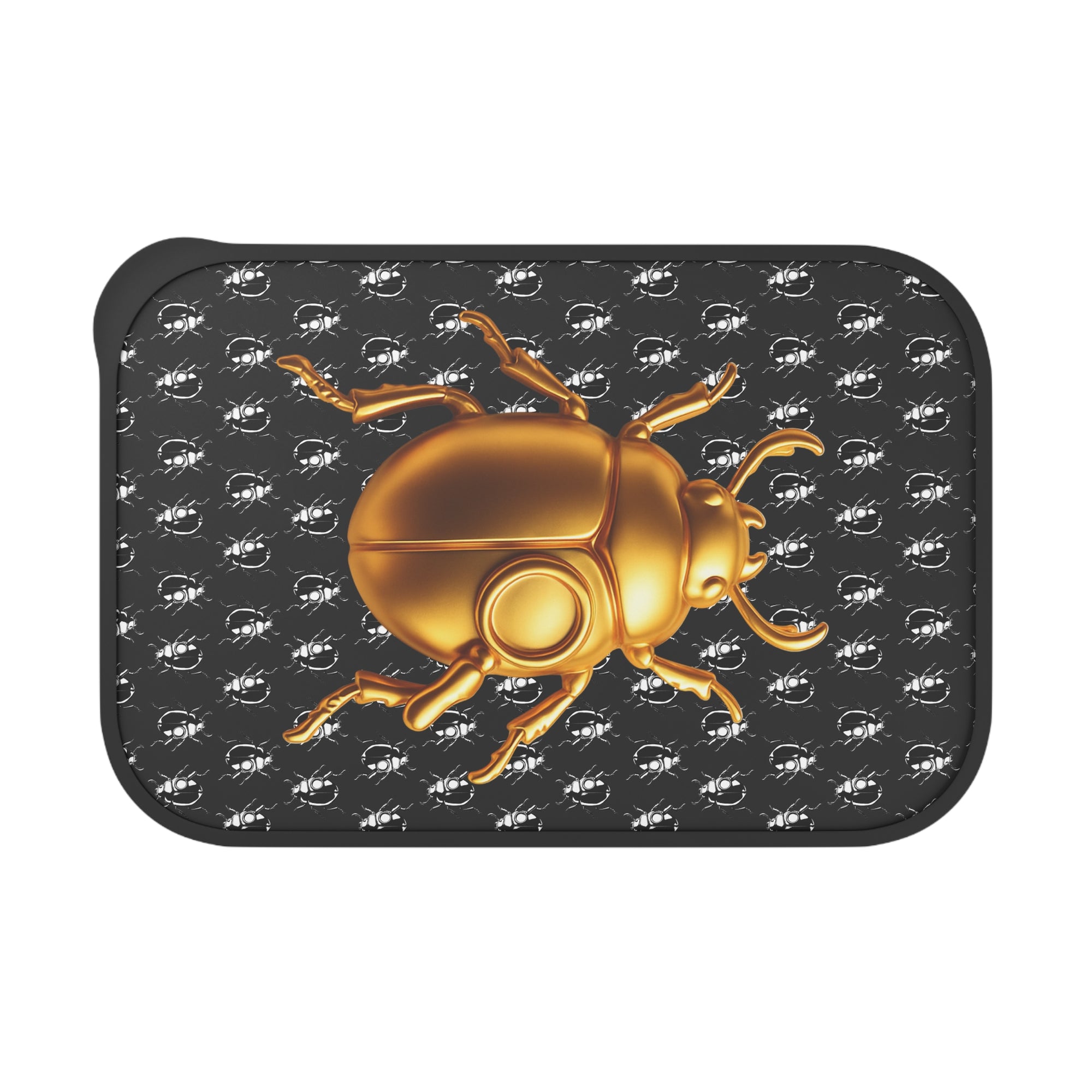 Golden Beetle Tactical Bento Unit -  Bento Box with Band and Utensils