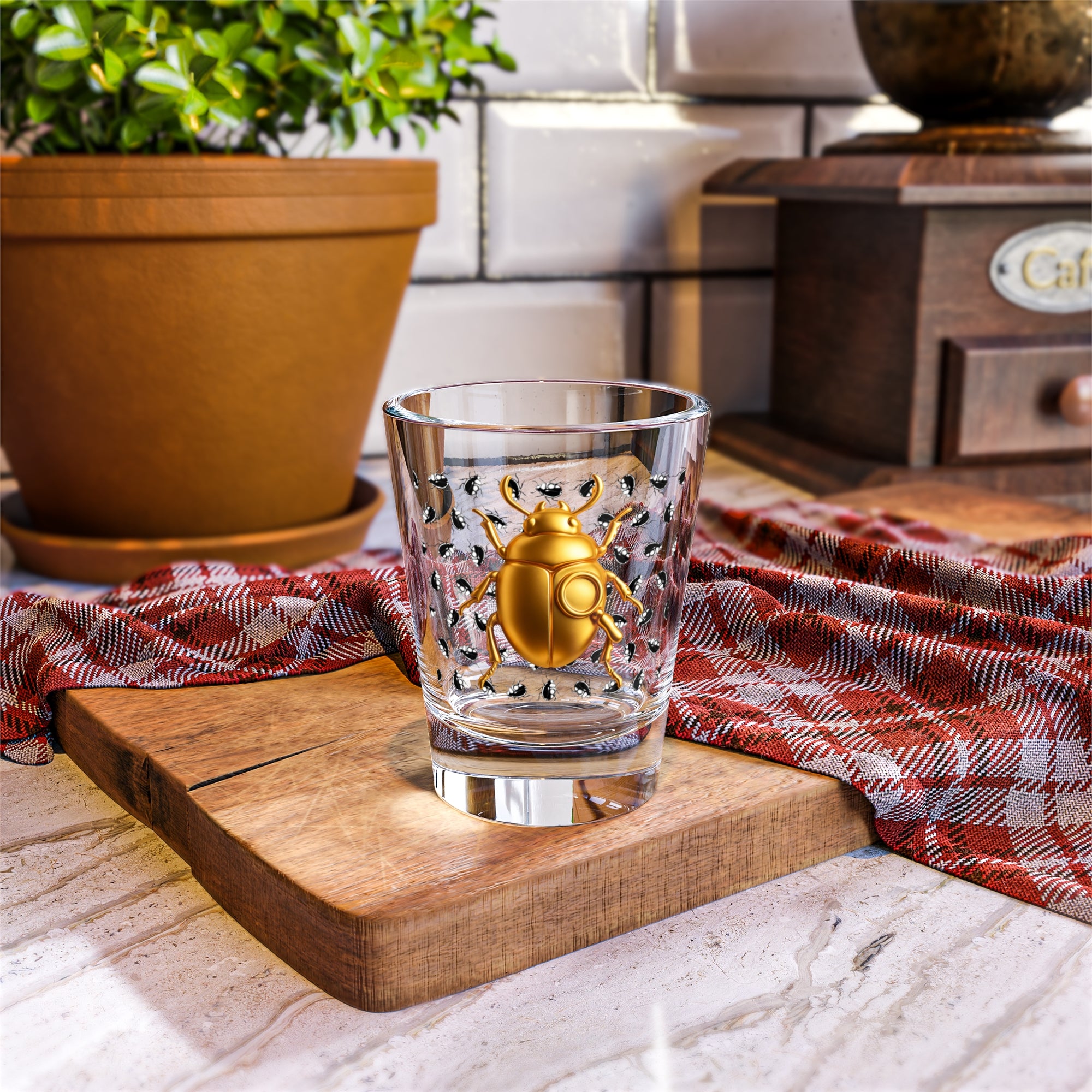 “TAKE A SHOT, SEE A BUG” - Shot Glass, 1.5oz