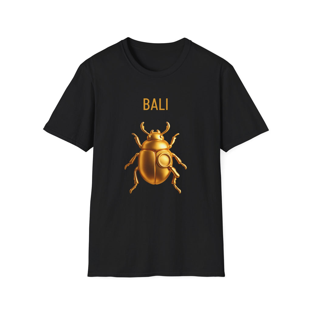 Bali - Golden Beetle Unisex Softstyle T-Shirt