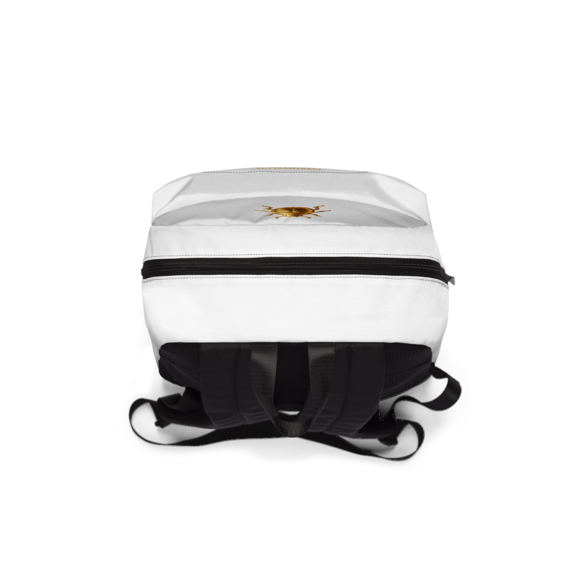 The Golden Beetle Backpack – MSSTRYSLVD Edition For Men & Women White Classic Backpack