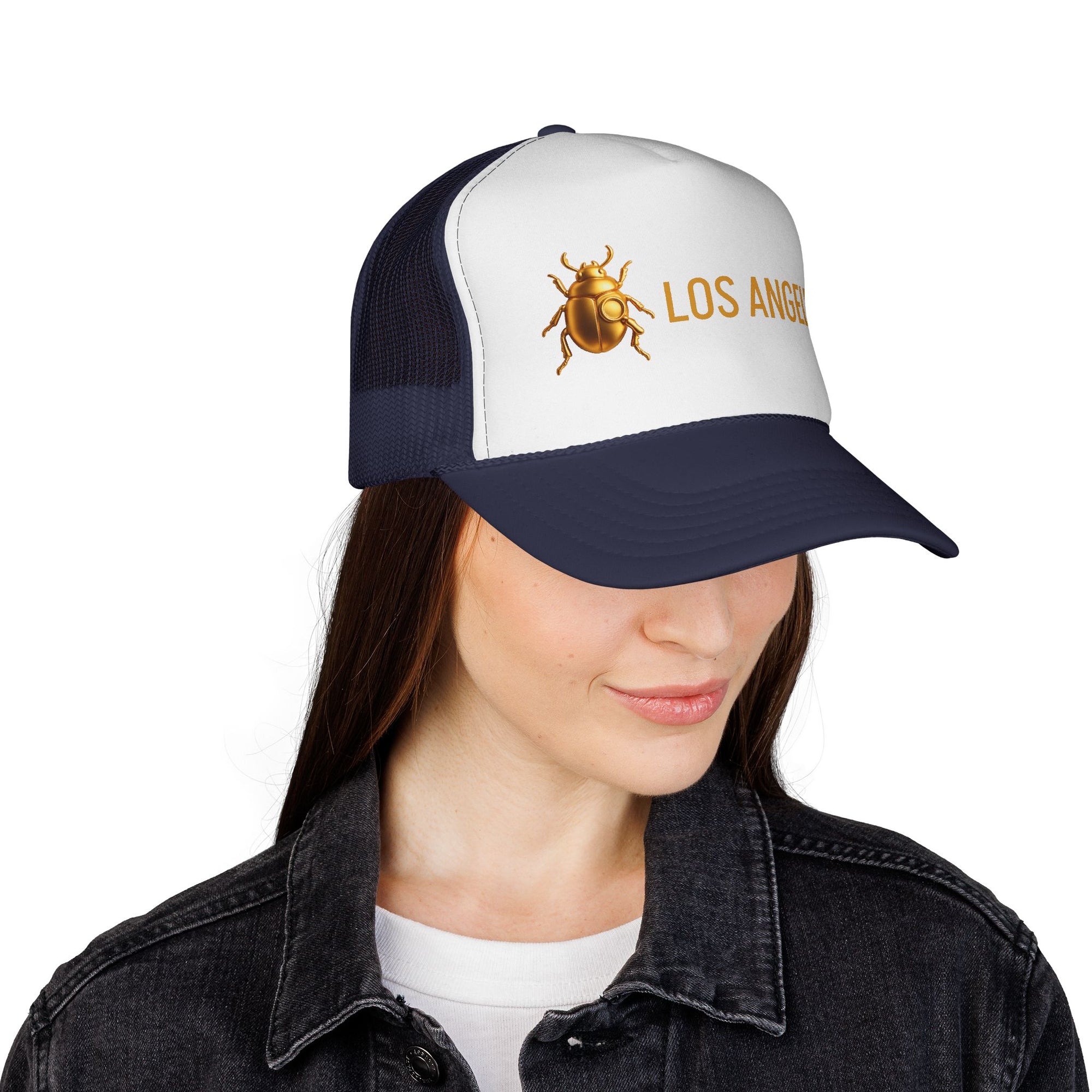 Los Angeles - Golden Beetle Trucker Caps