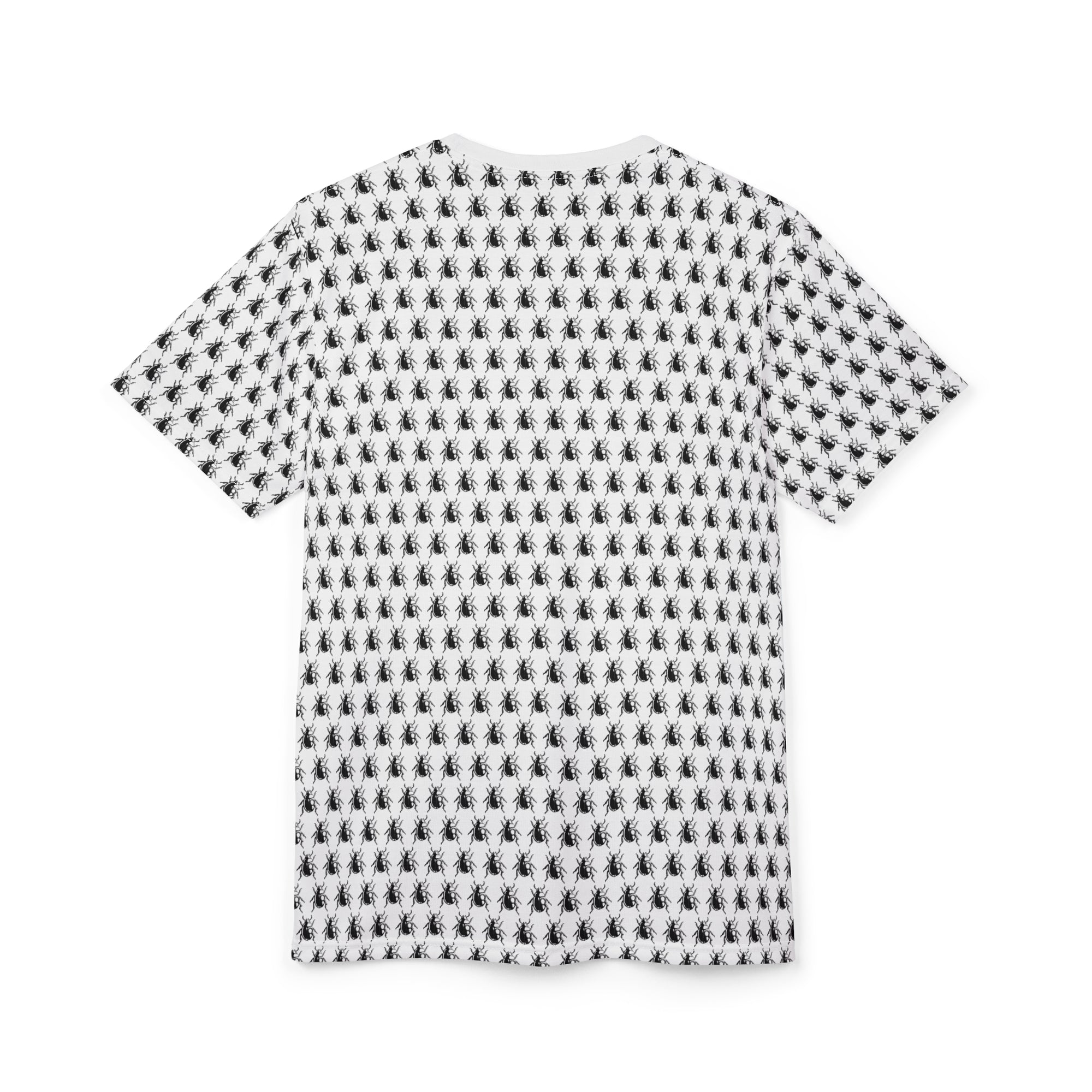 One Bug to Rule Them All – Golden Beetle Bold Full Graphic Pattern T Shirt, Streetwear Unisex Cut & Sew Tee