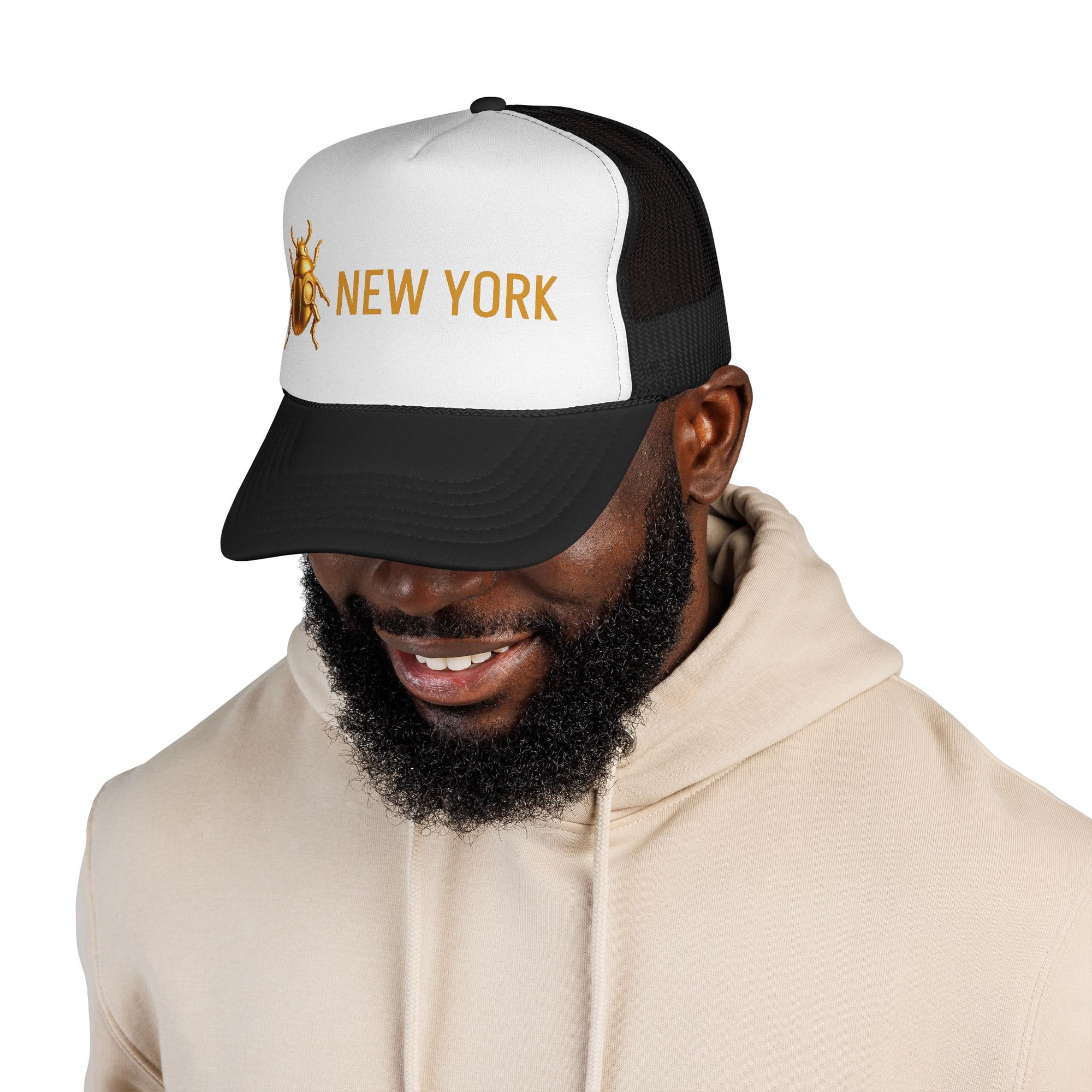 New York - Golden Beetle Trucker Caps