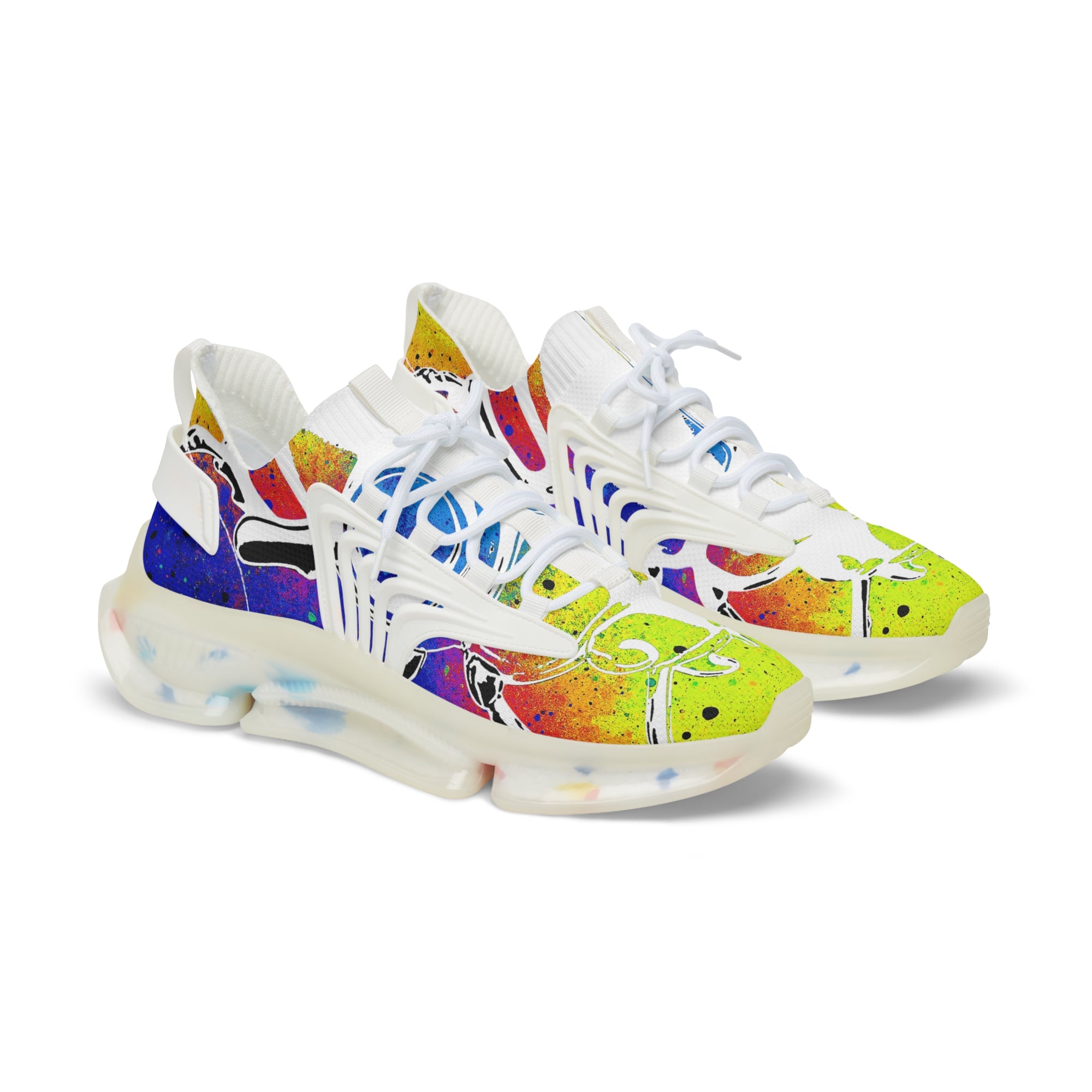👟 “STARGAZER V1”  Men's Mesh Sneakers Color Splash Streetwear