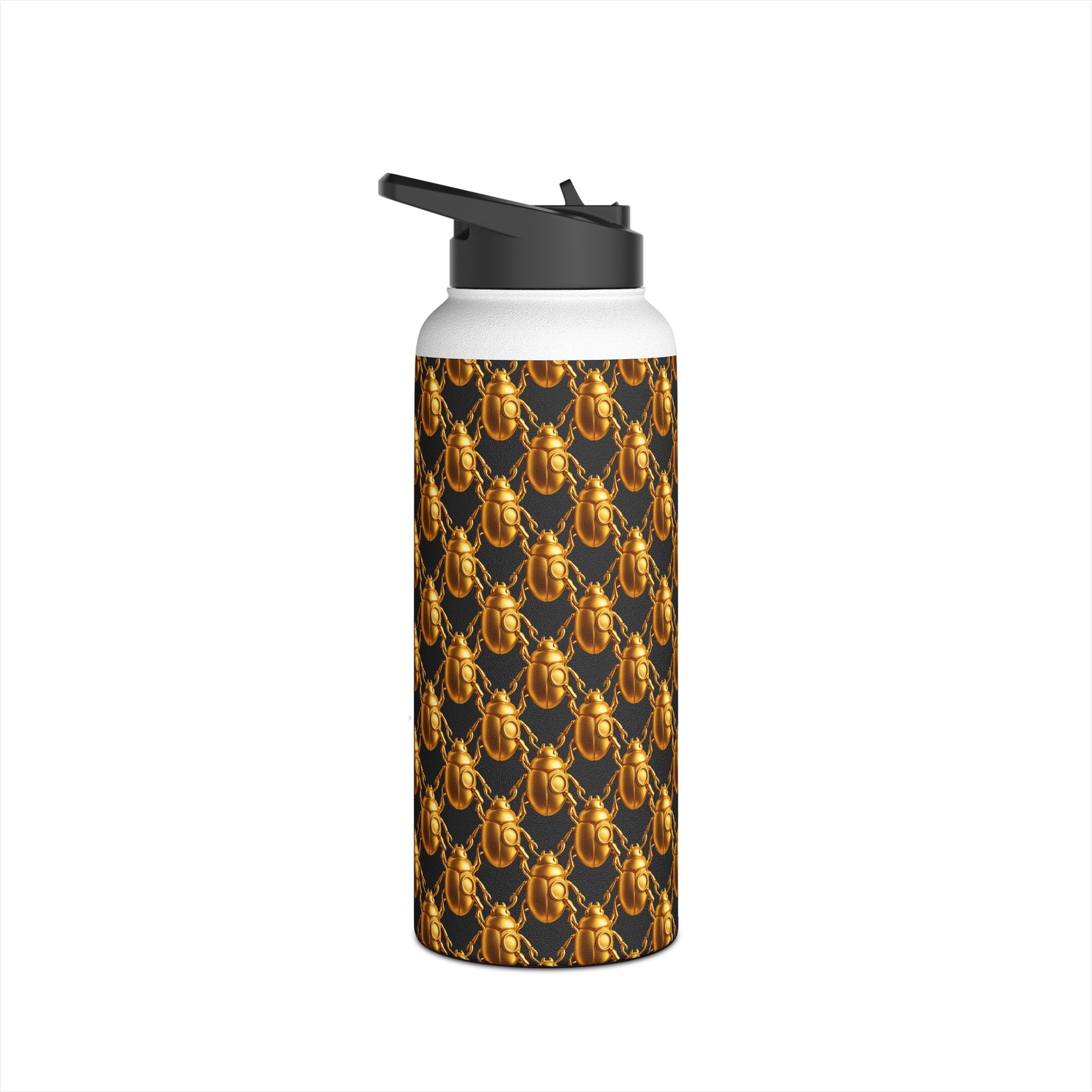🧃 “LIQUID GOLD (BUG EDITION)” Stainless Steel Water Bottle, Standard Lid