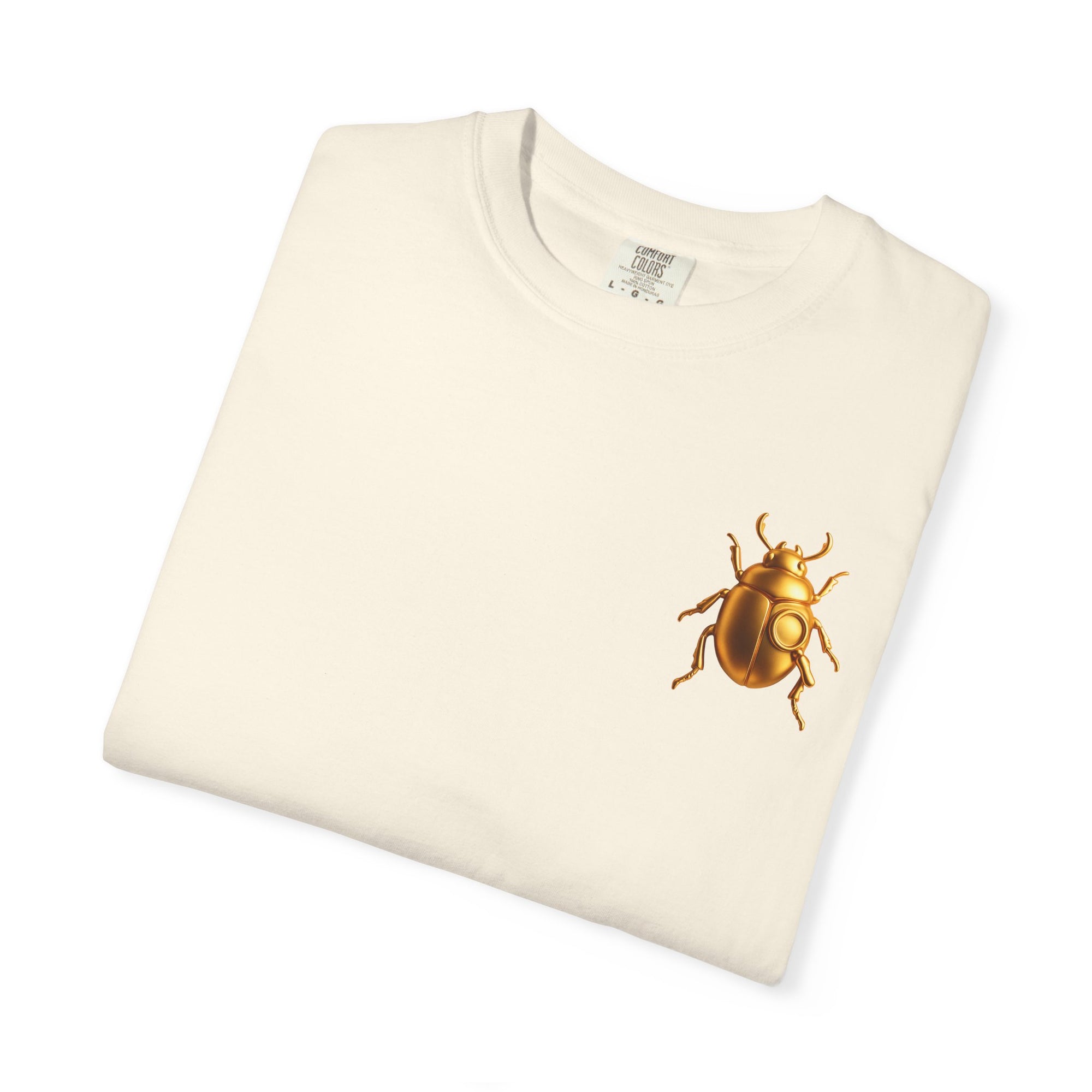 Golden Beetle Statement, Light Base Unisex T-shirt