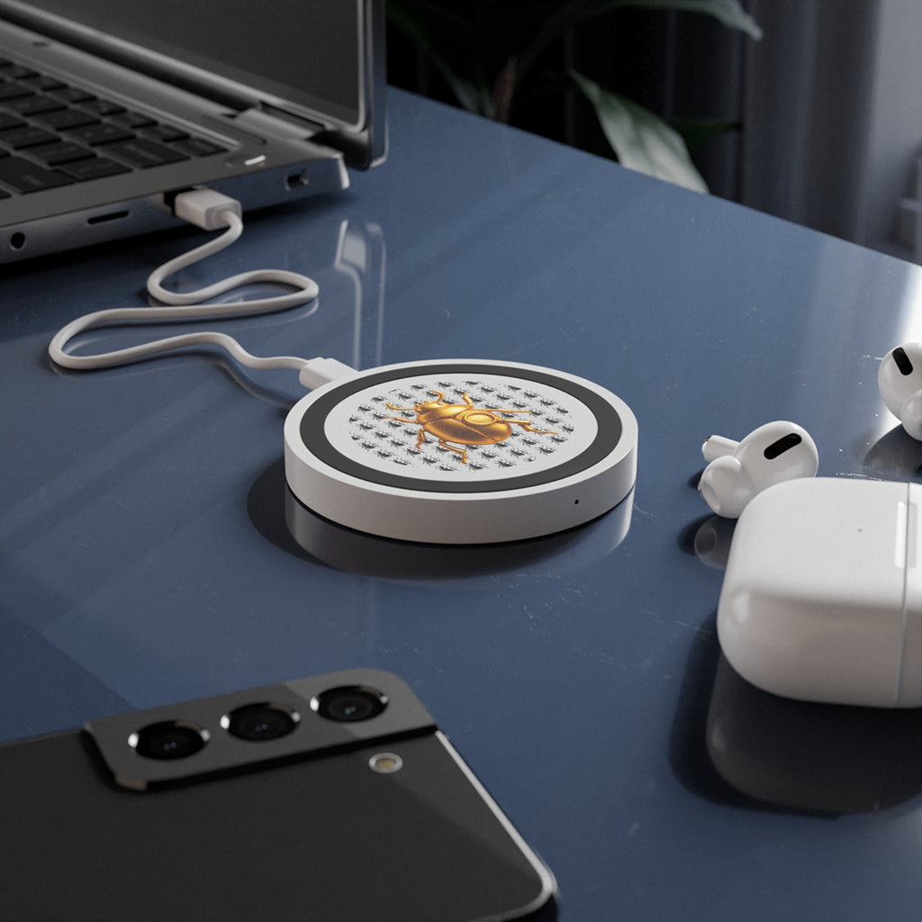 ⚡ “THE GOLDEN PLATE OF POWER” Quake Wireless Charging Pad