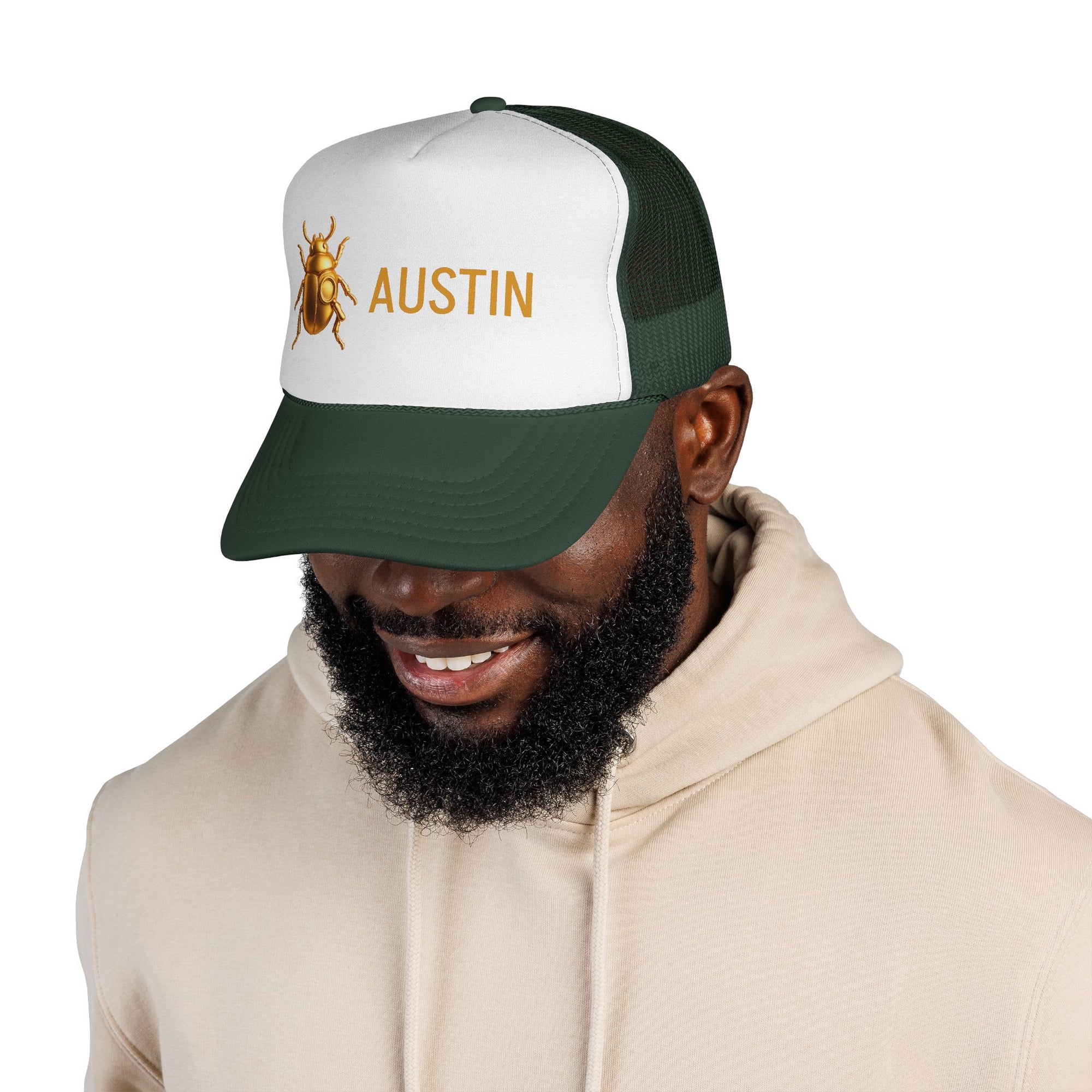 Austin - Golden Beetle Trucker Caps