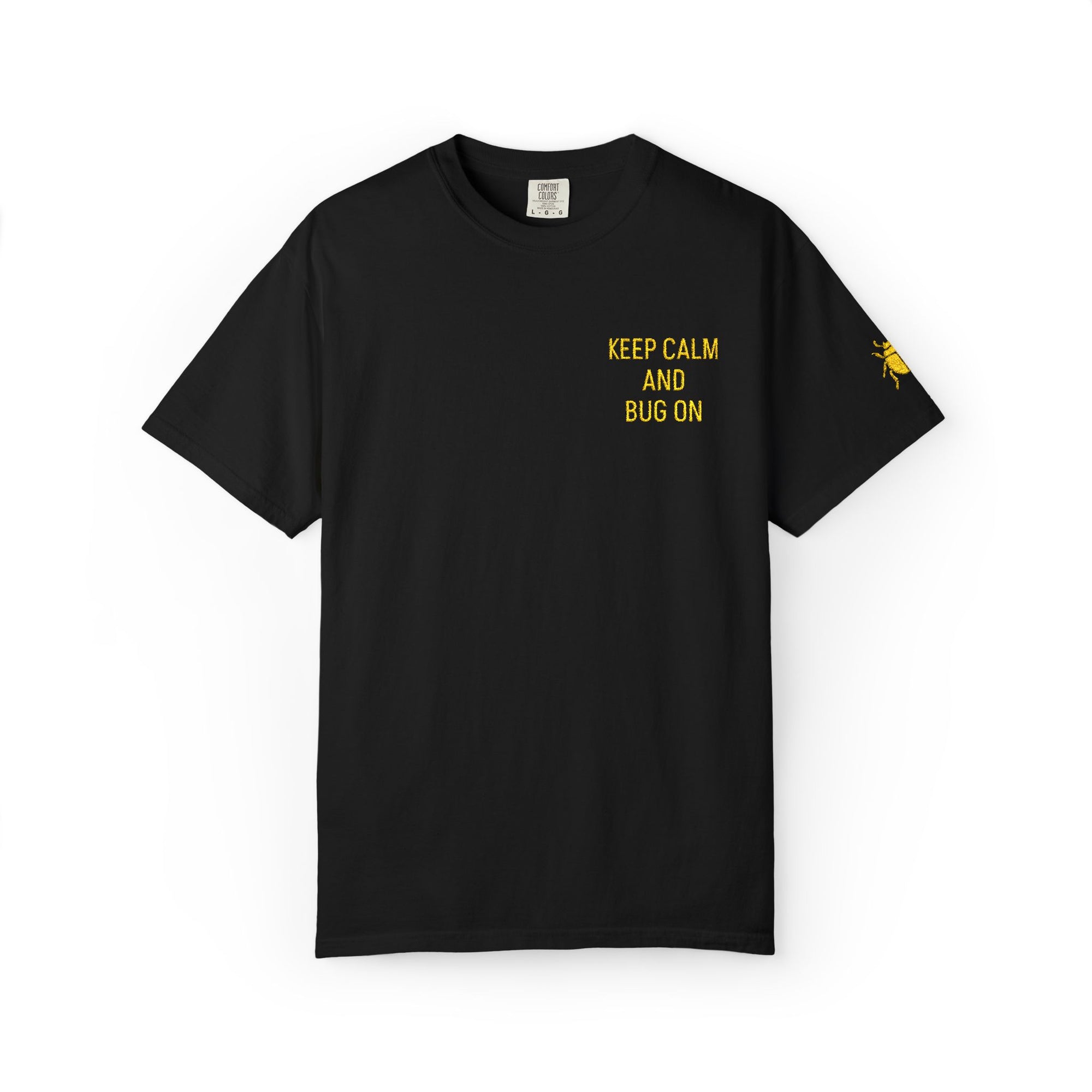 "BUGGED-OUT DAYS" Unisex Garment-Dyed T-shirt With Embroidery