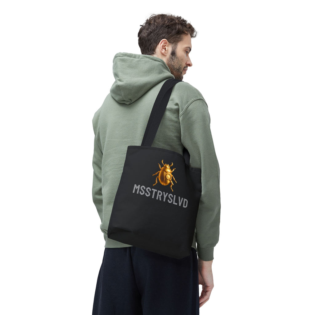 👜 “BAG OF QUESTIONABLE INTENT” - Black Statement Tote Bag