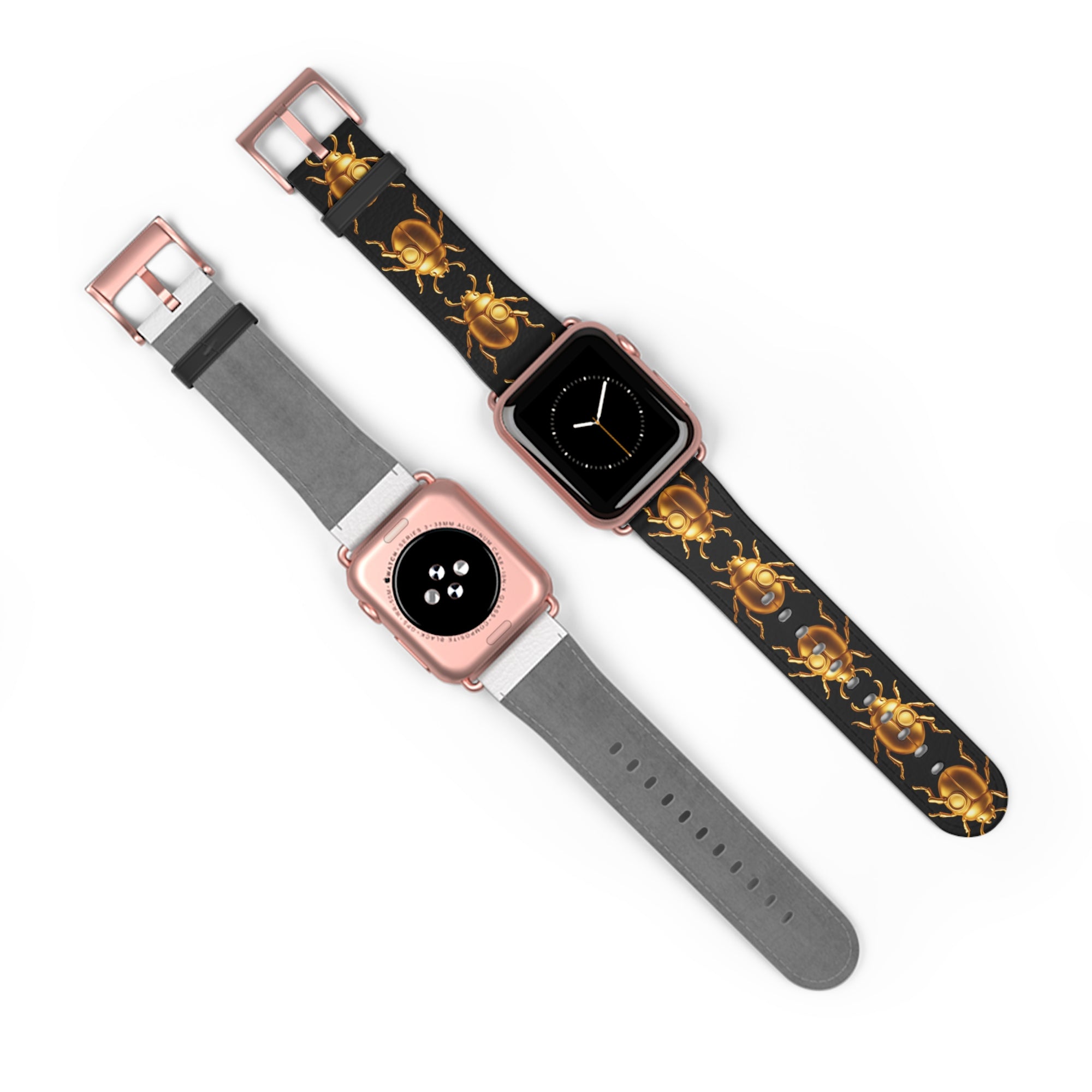 Golden Beetle Parade Apple Watch Band