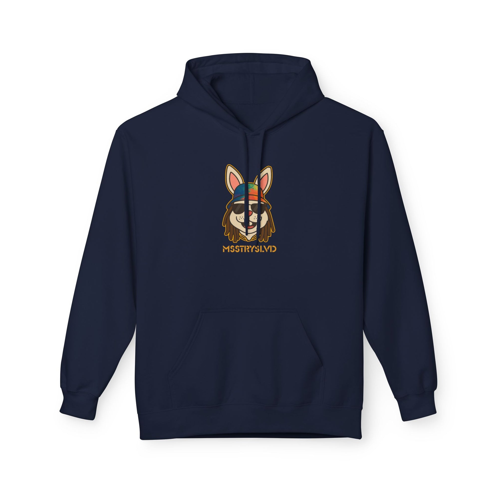 Reggae Bunny Graphic Hoodie | Rabbit with Bucket Hat & Sunglasses Streetwear