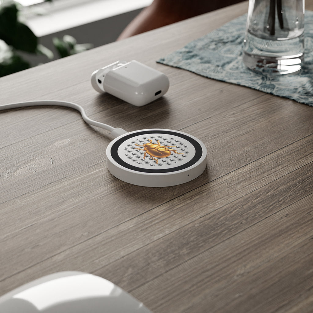 ⚡ “THE GOLDEN PLATE OF POWER” Quake Wireless Charging Pad