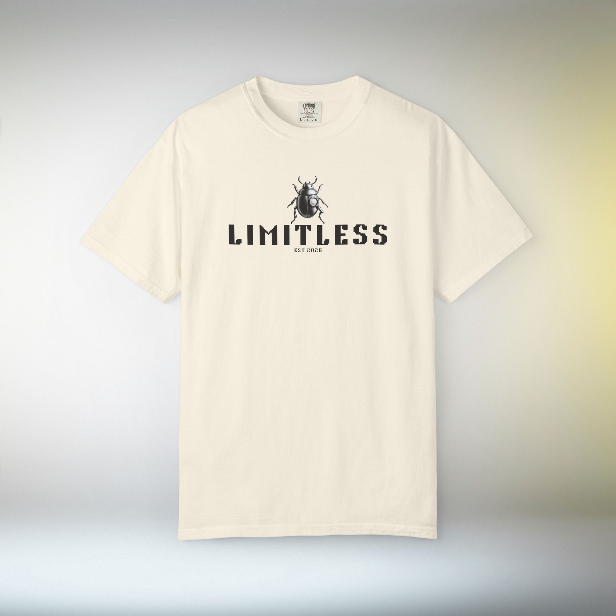 Minimal Beetle T Shirt | Black Scarab Graphic Tee | Custom Est Year Shirt Symbolic Insect Art T-Shirt | Unisex Streetwear Tee