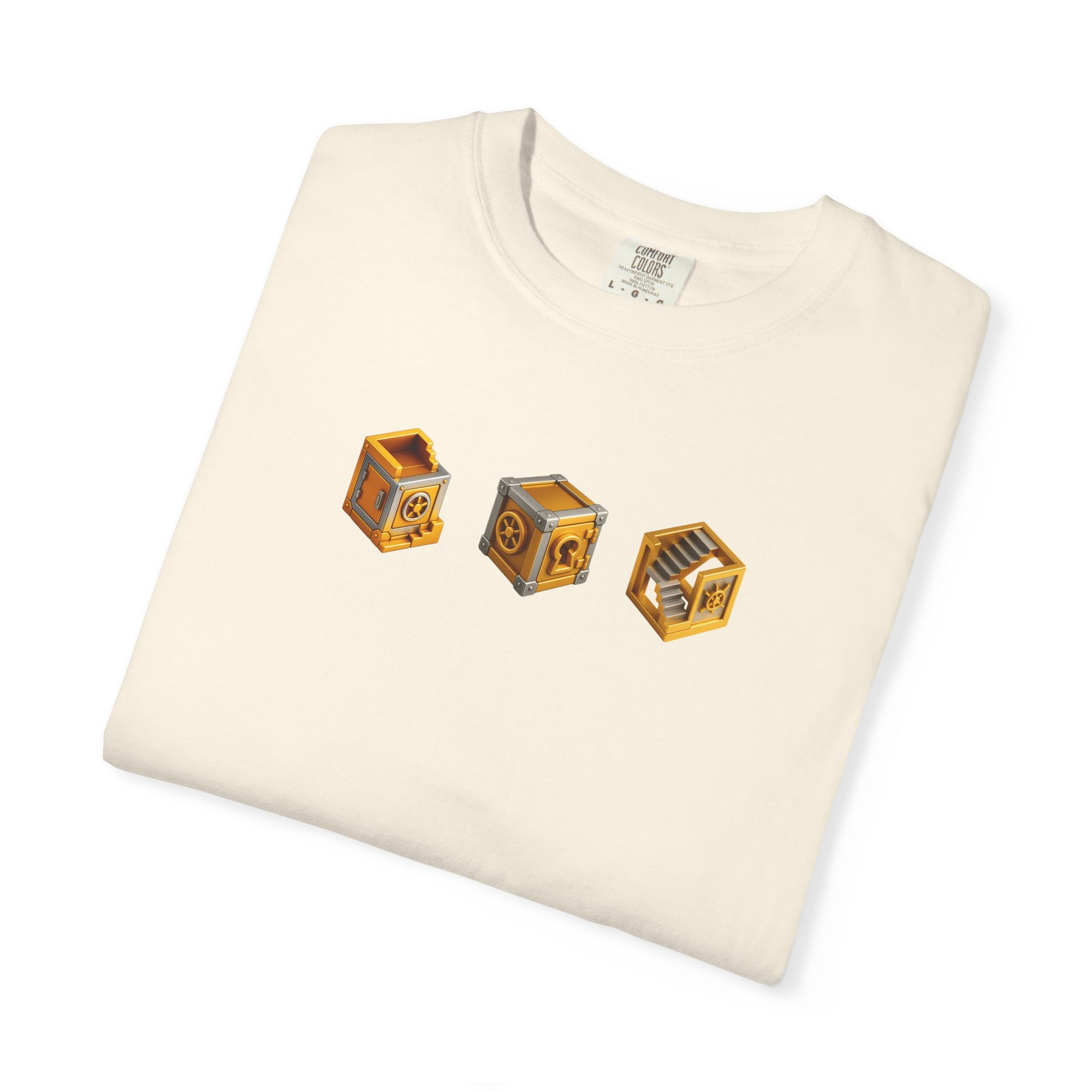 Beetle Vault Rush Game T-Shirt – MSSTRYSLVD® Gold Coin Graphic Tee | Streetwear for Dream-Chasers & Gamers
