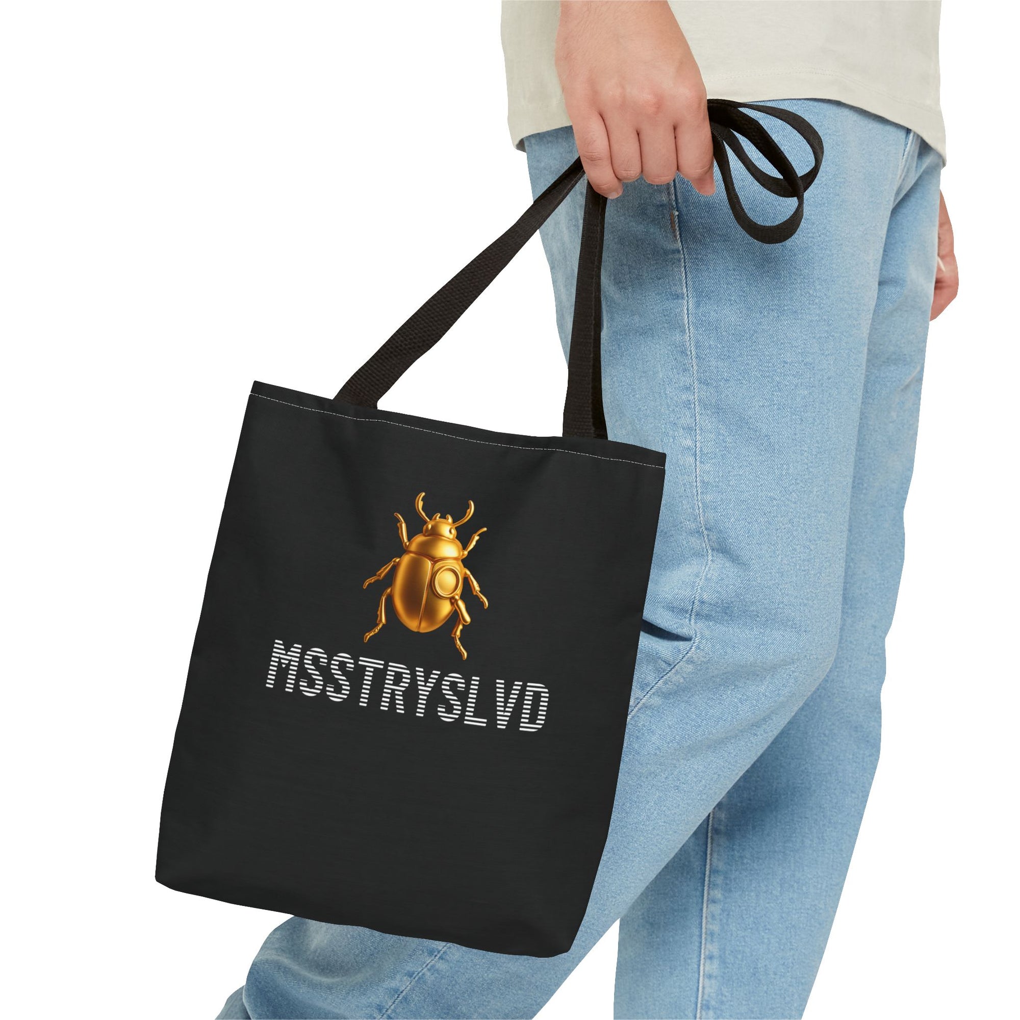 👜 “BAG OF QUESTIONABLE INTENT” - Black Statement Tote Bag