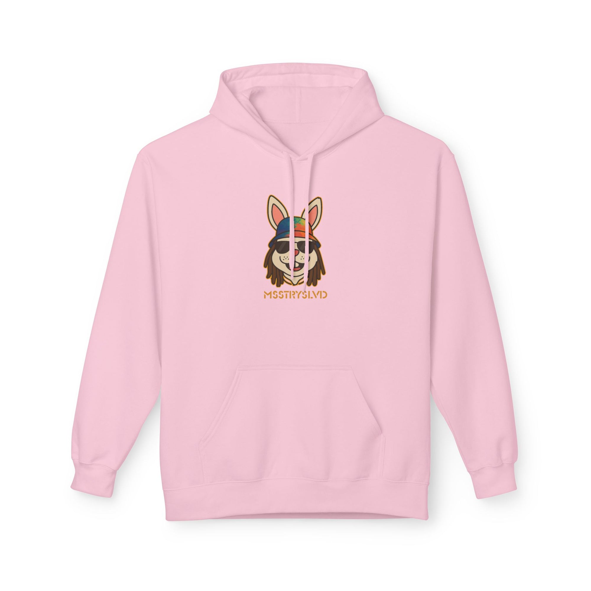 Reggae Bunny Graphic Hoodie | Rabbit with Bucket Hat & Sunglasses Streetwear