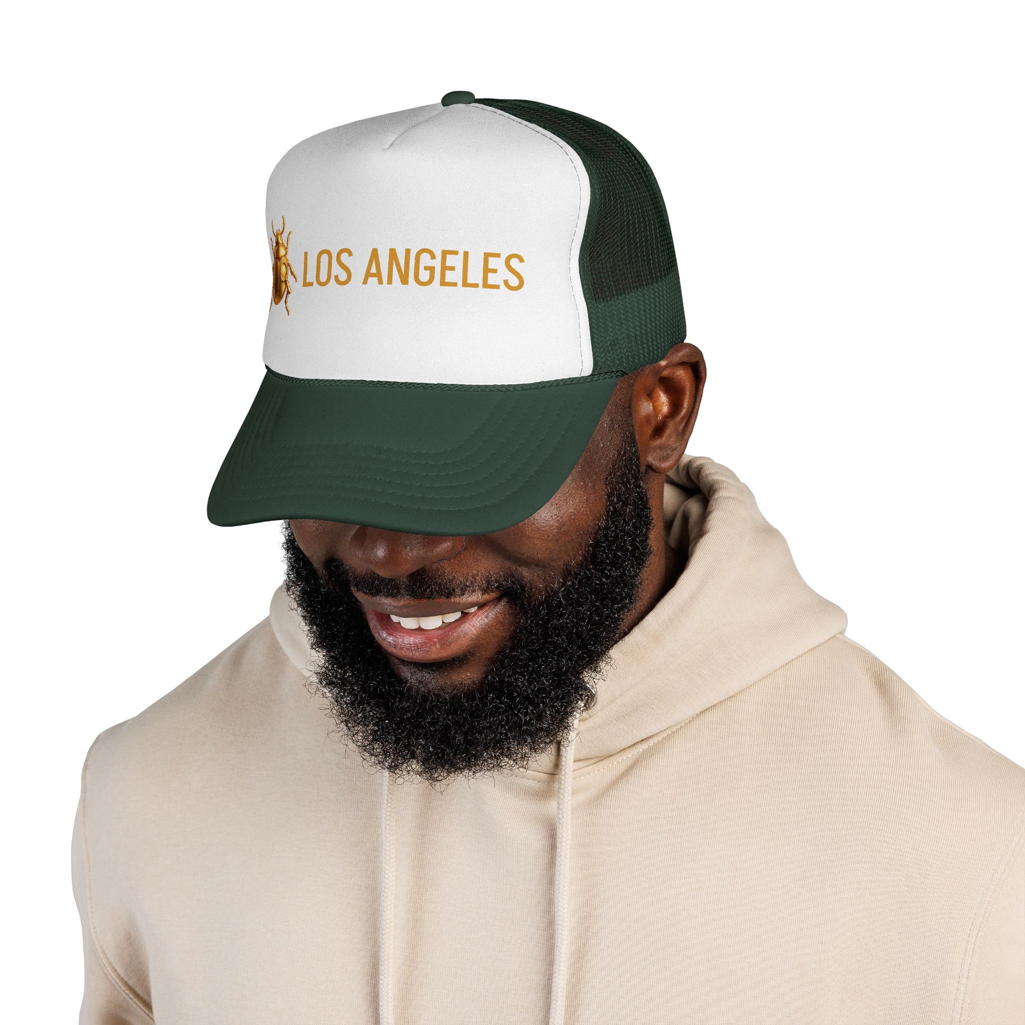 Los Angeles - Golden Beetle Trucker Caps