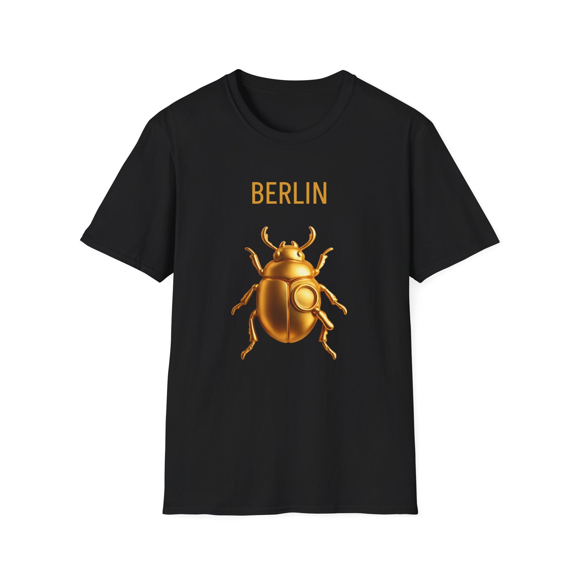Berlin - Golden Beetle Unisex Softstyle T-Shirt