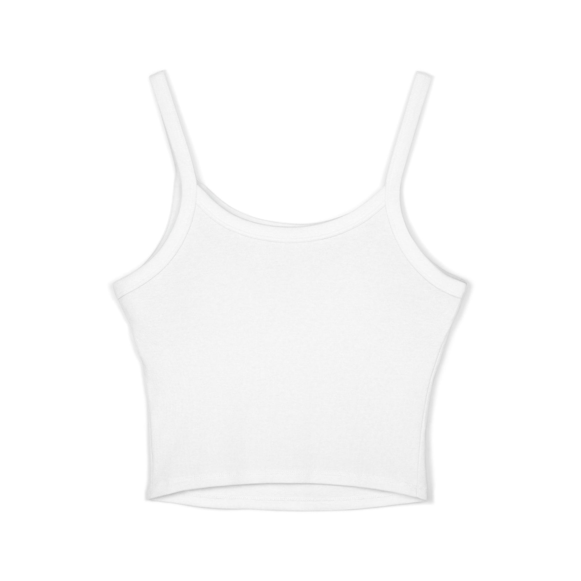 ✨ “BUGS ON MY CHEST” CROP TANK Golden Beetle Edition - Women's Spaghetti Strap Tank Top