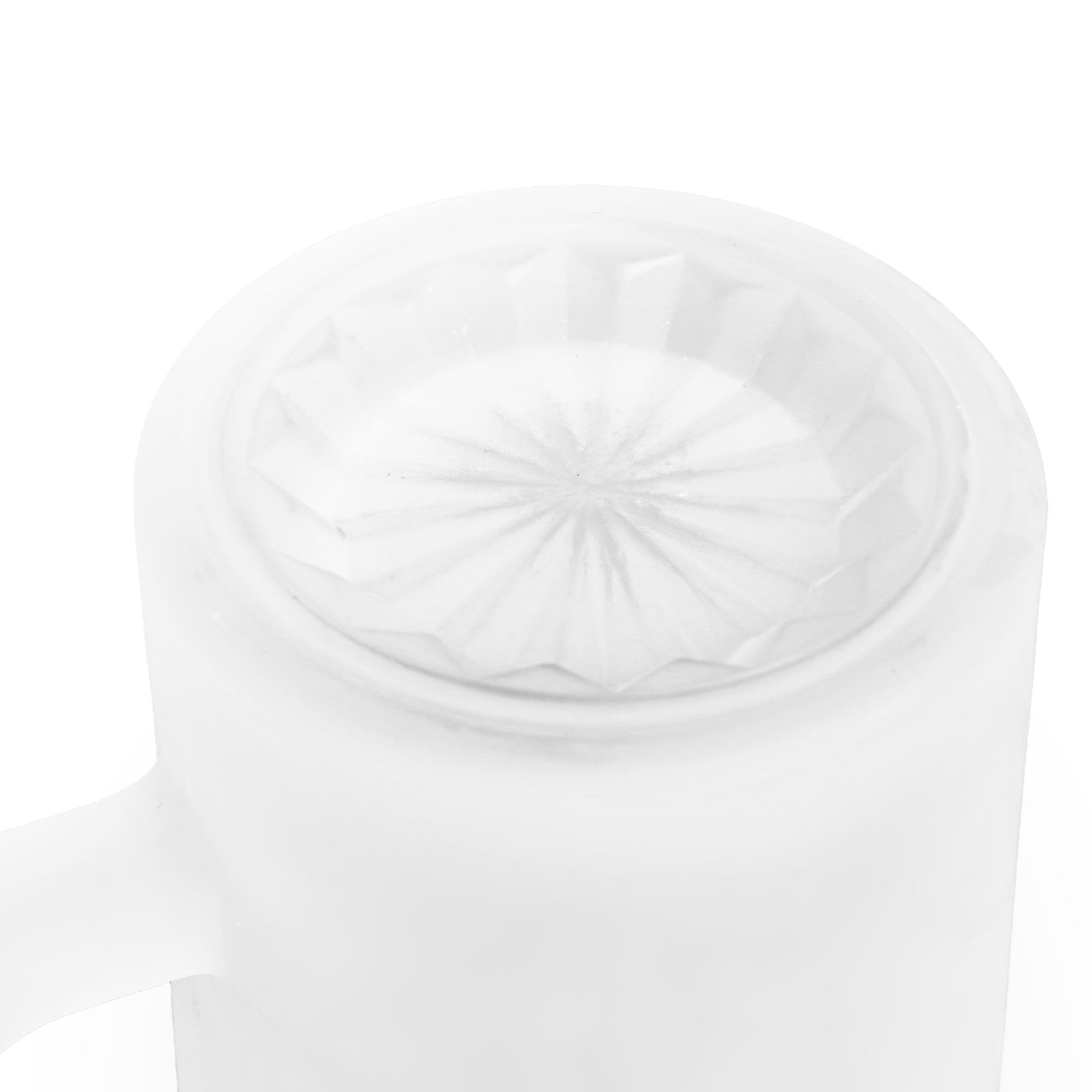 "Because ordinary mugs are for boring humans" Frosted Glass Beer Mug